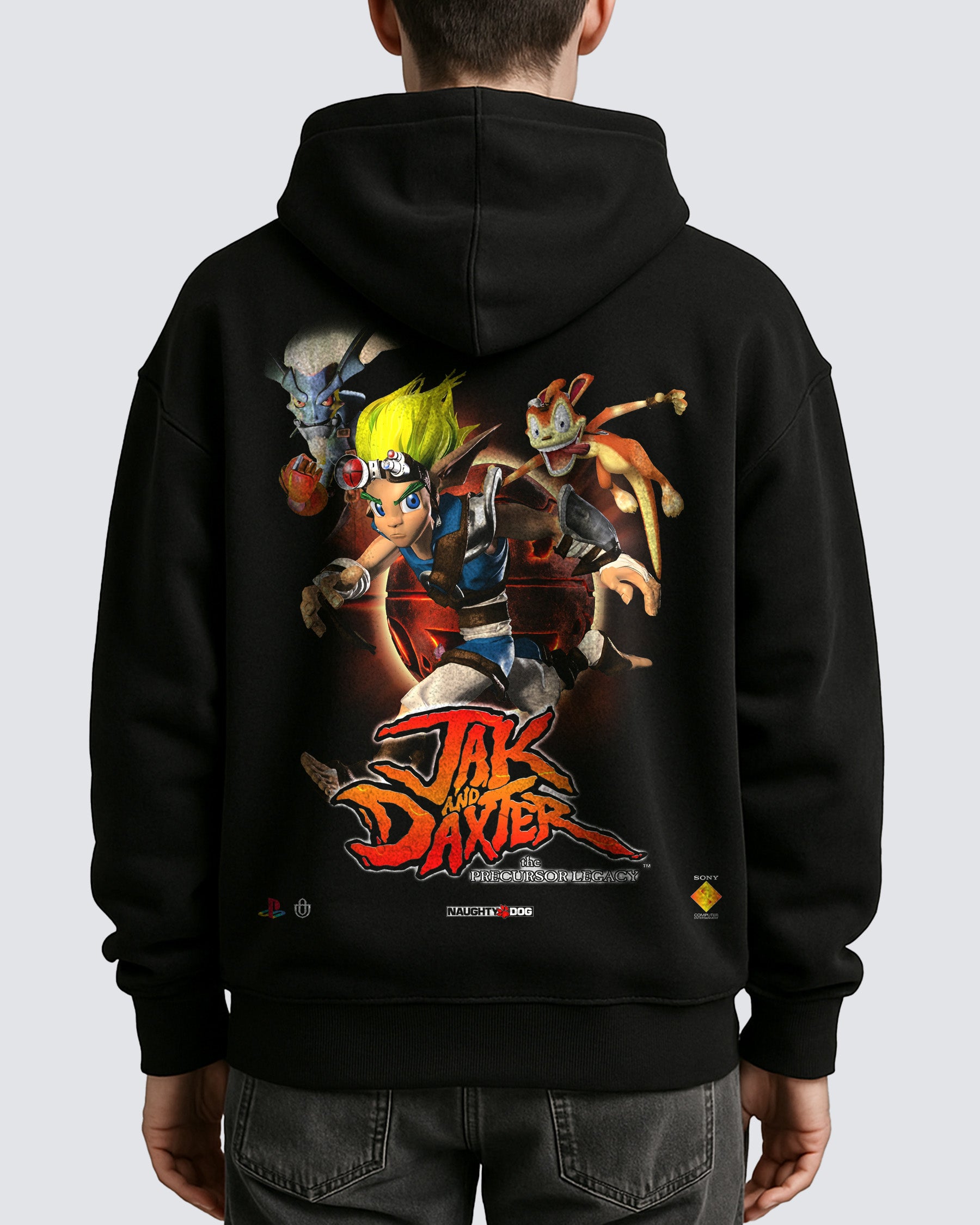 Video Games 'Jak and Daxter: The Precursor Legacy' Oversized Hoodie