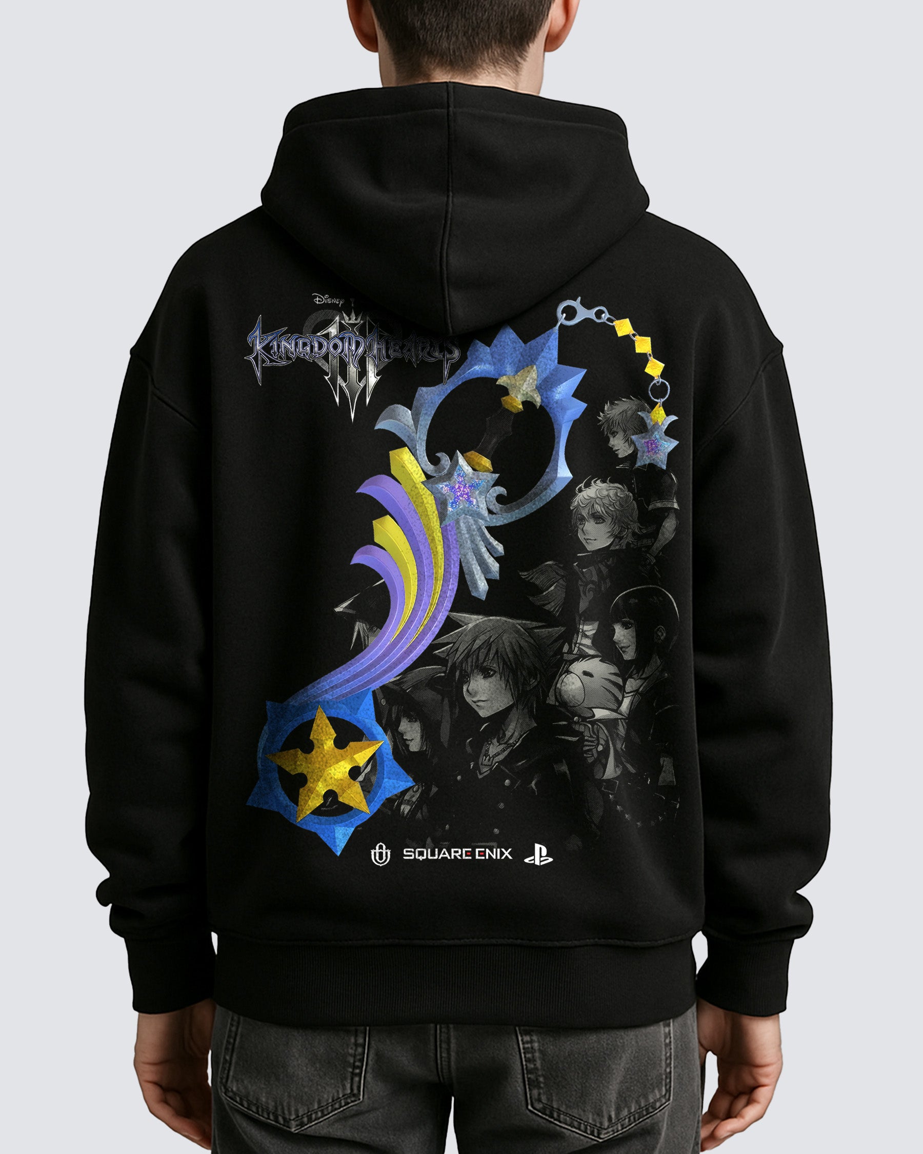 Video Games 'Kingdom Hearts 3 - Shooting Star Keyblade' Oversized Hoodie