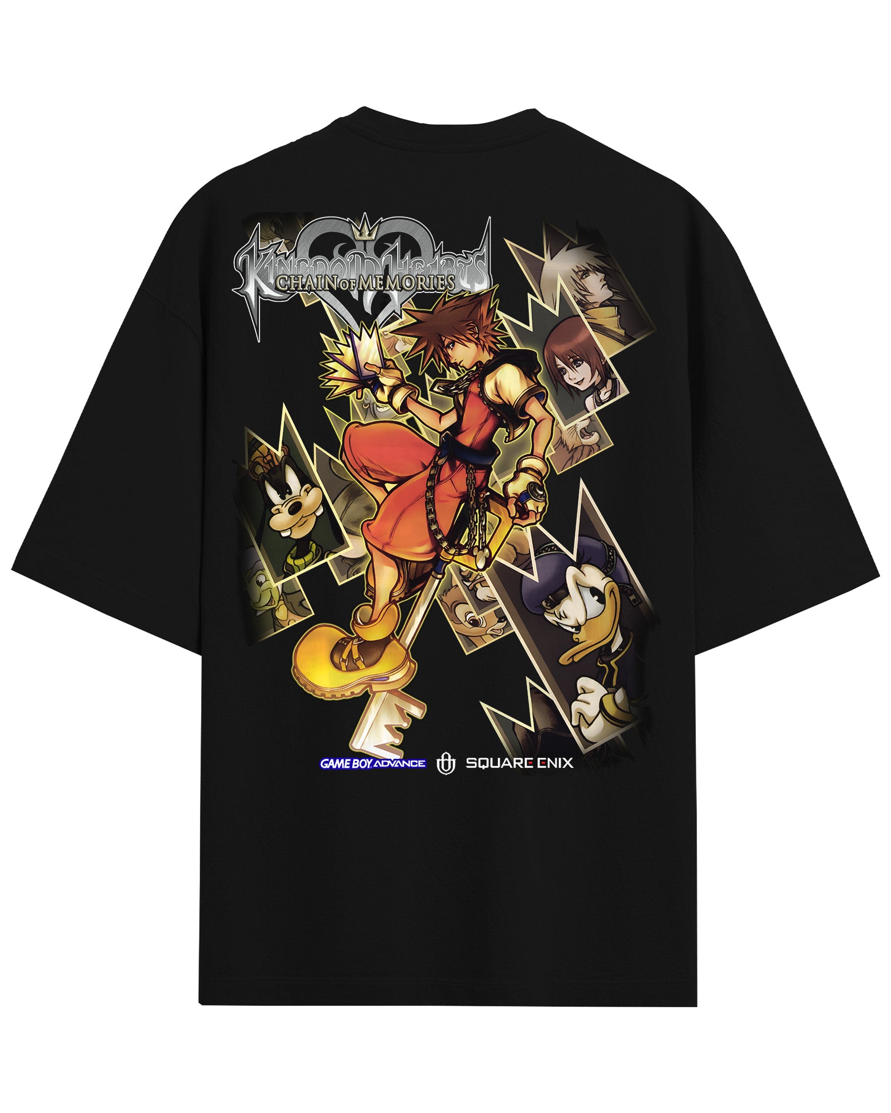 Video Games 'Kingdom Hearts: Chain of Memories' Back T-Shirt
