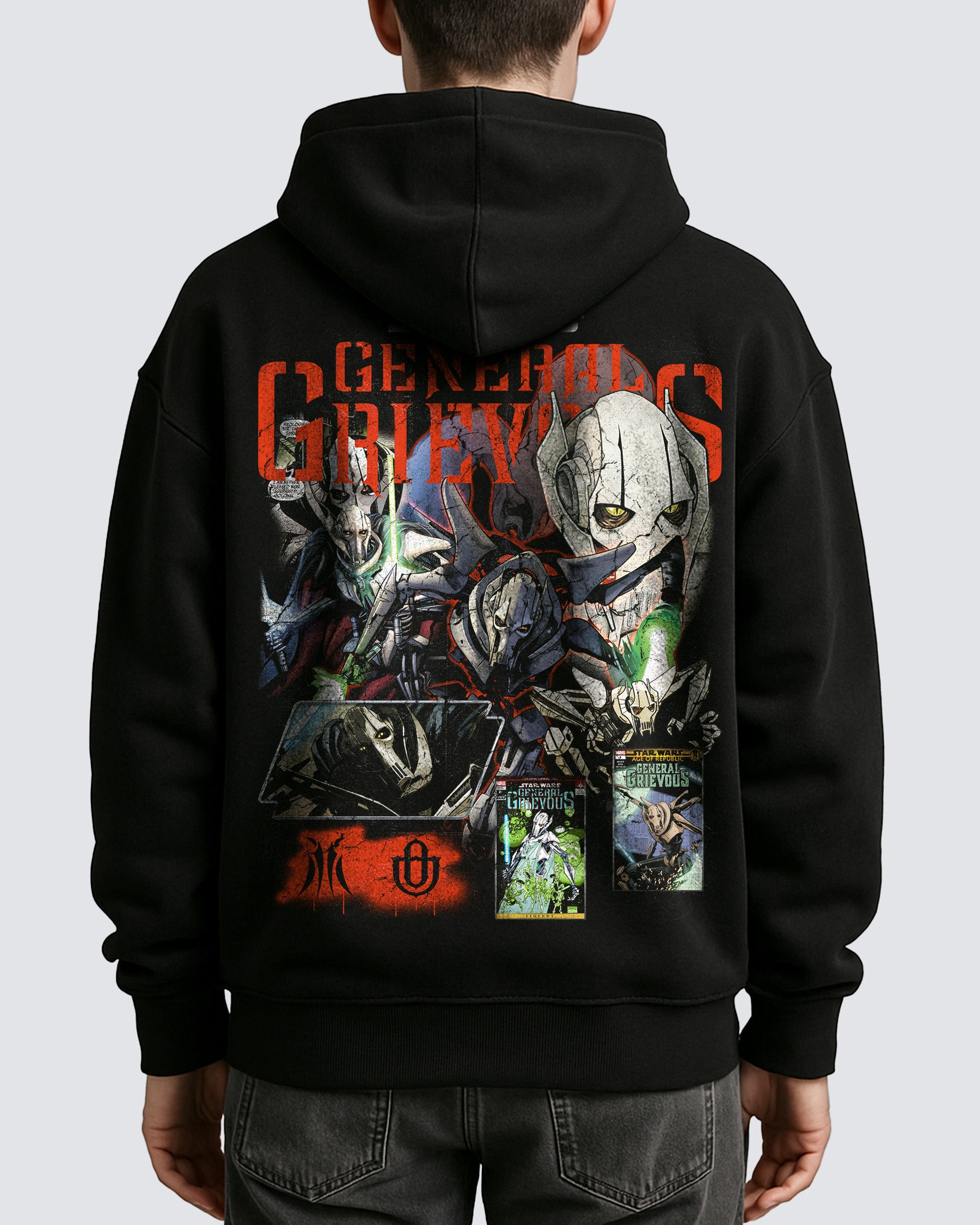 Comics 'General Grievous' Oversized Hoodie