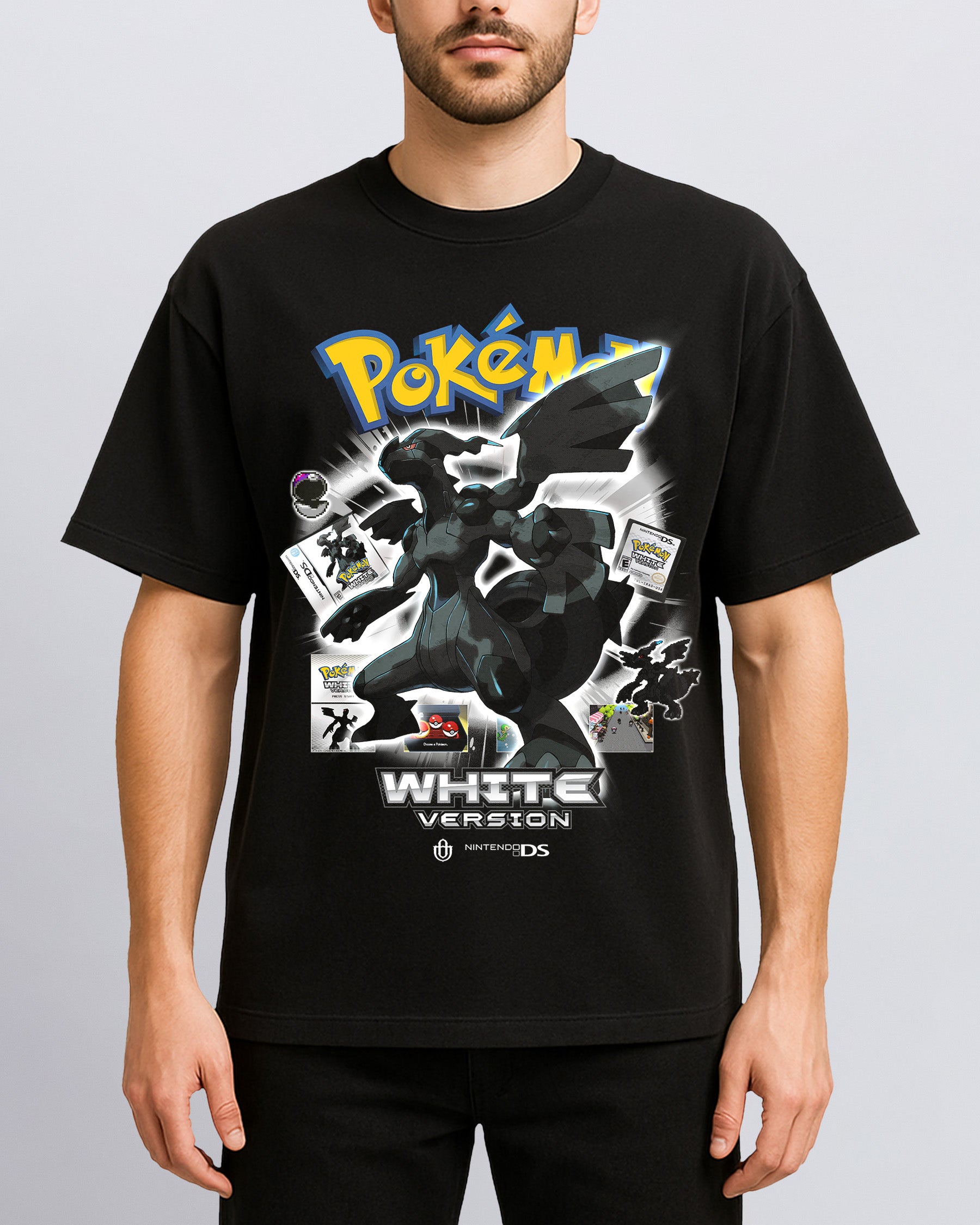 Video Games 'PKMN White Version' Front T-Shirt