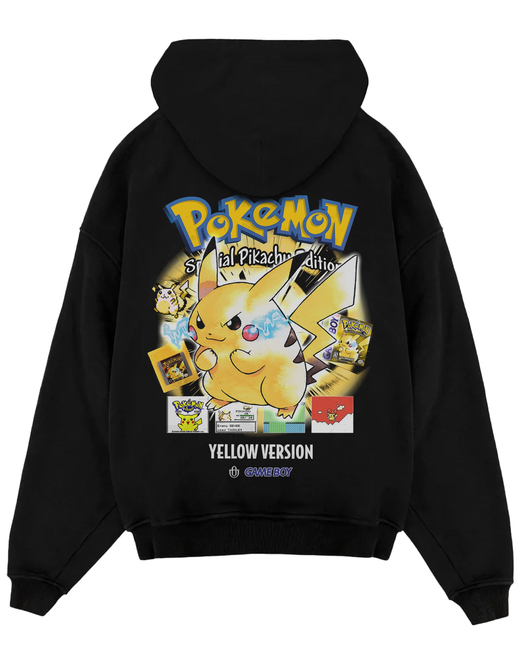 Video Games 'PKMN Yellow Version' Oversized Hoodie