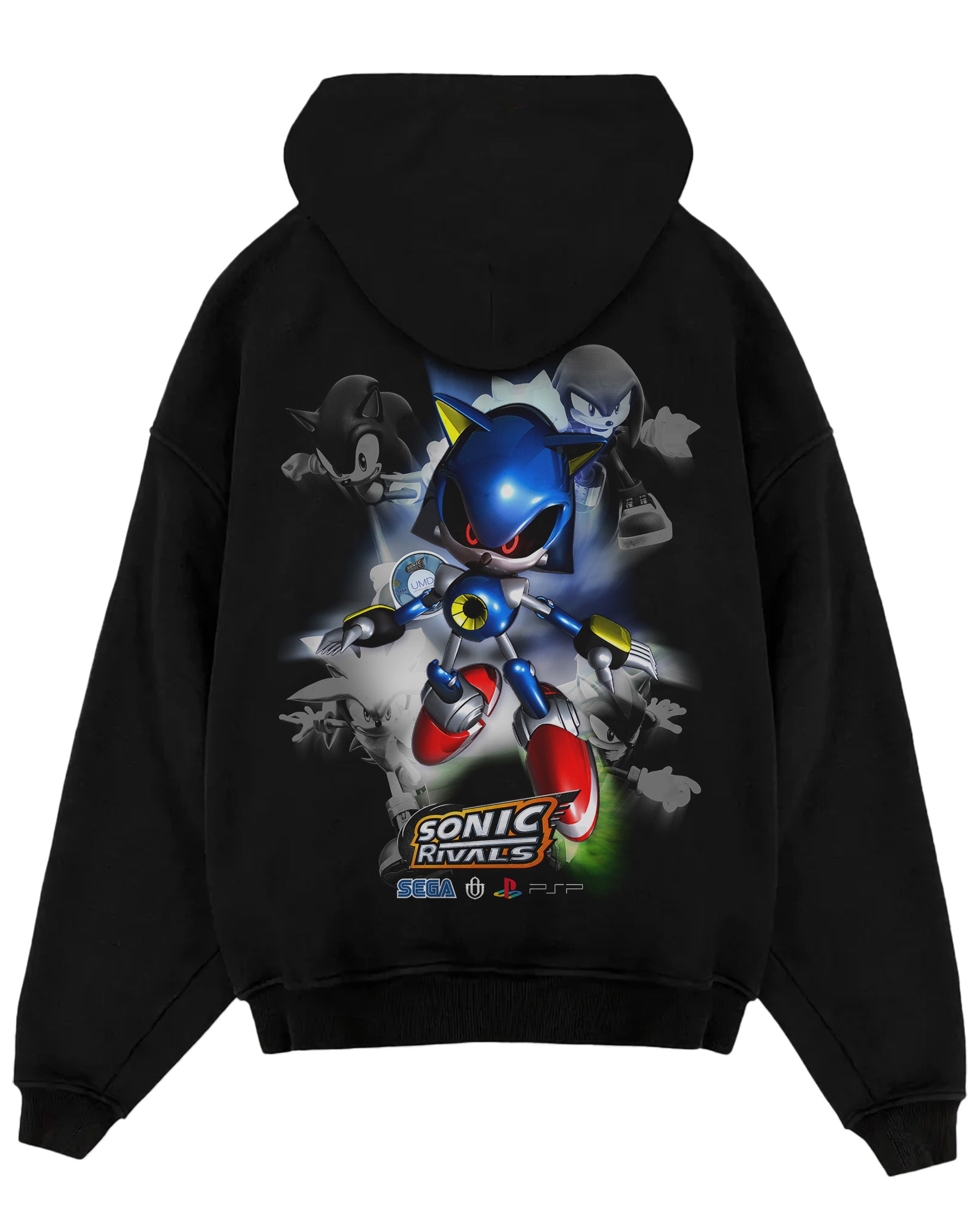 Video Games 'Sonic Rivals - Metal Sonic' Oversized Hoodie