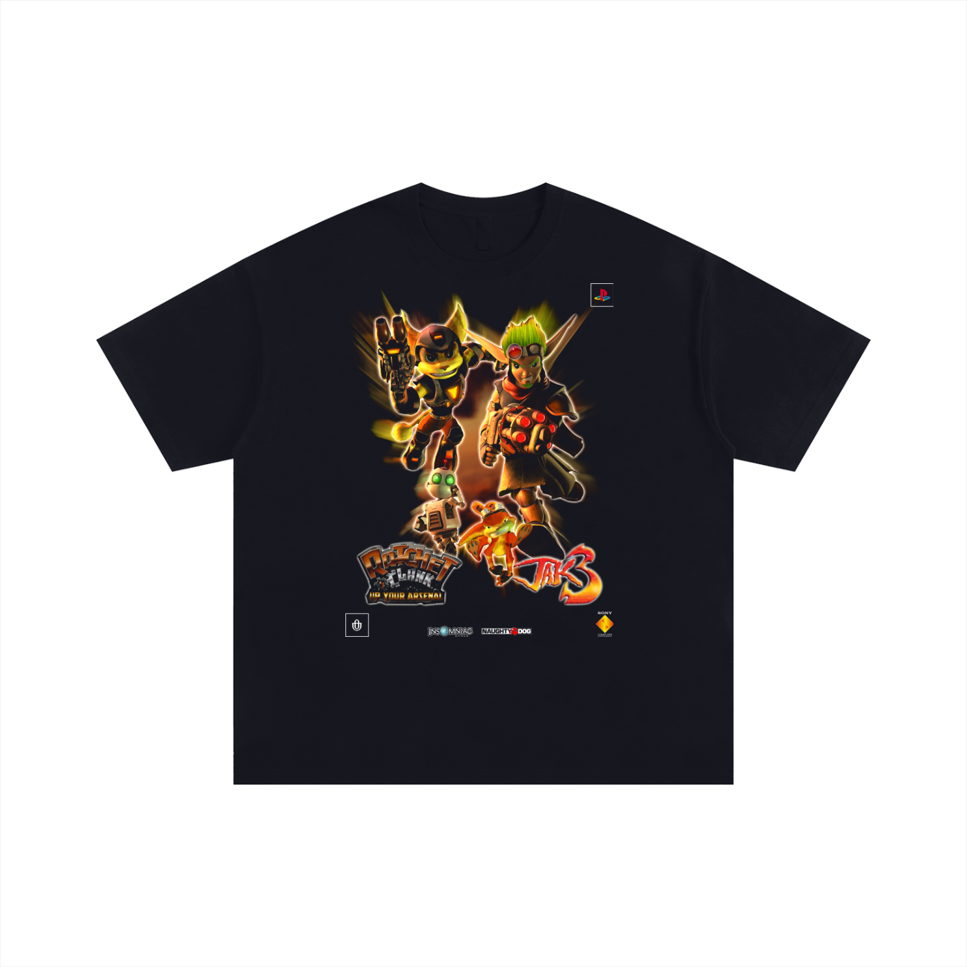 Video Games 'Ratchet & Clank: Up Your Arsenal & Jak 3 Promo' T-Shirt