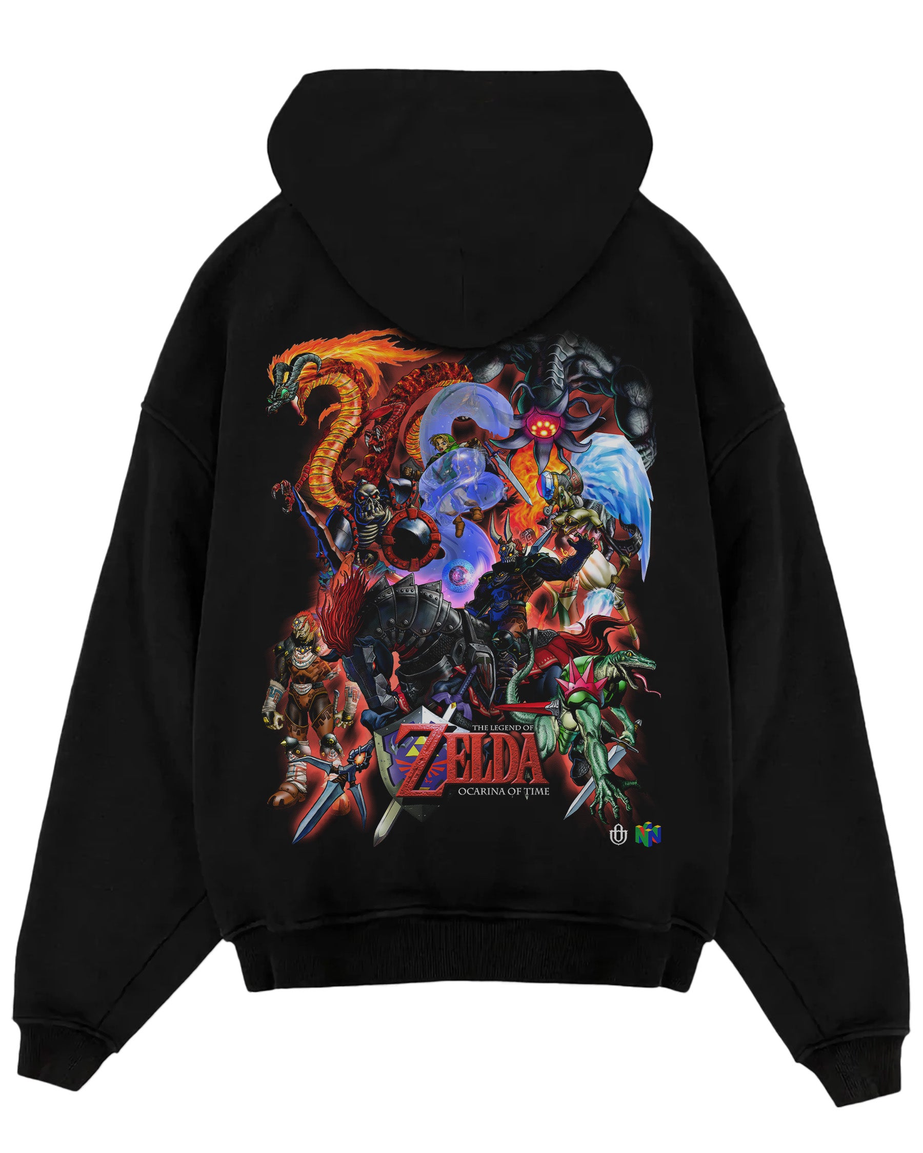 Video Games 'TLOZ Ocarina of Time: Bosses Edition' Oversized Hoodie