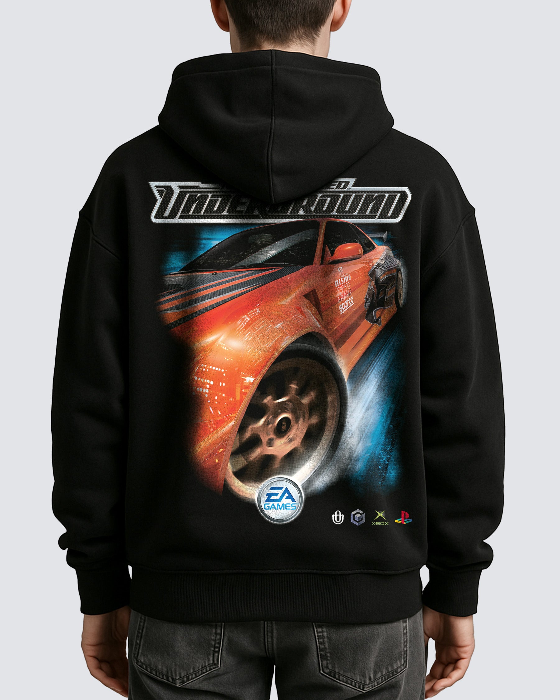 Video Games 'Need For Speed: Underground' Oversized Hoodie