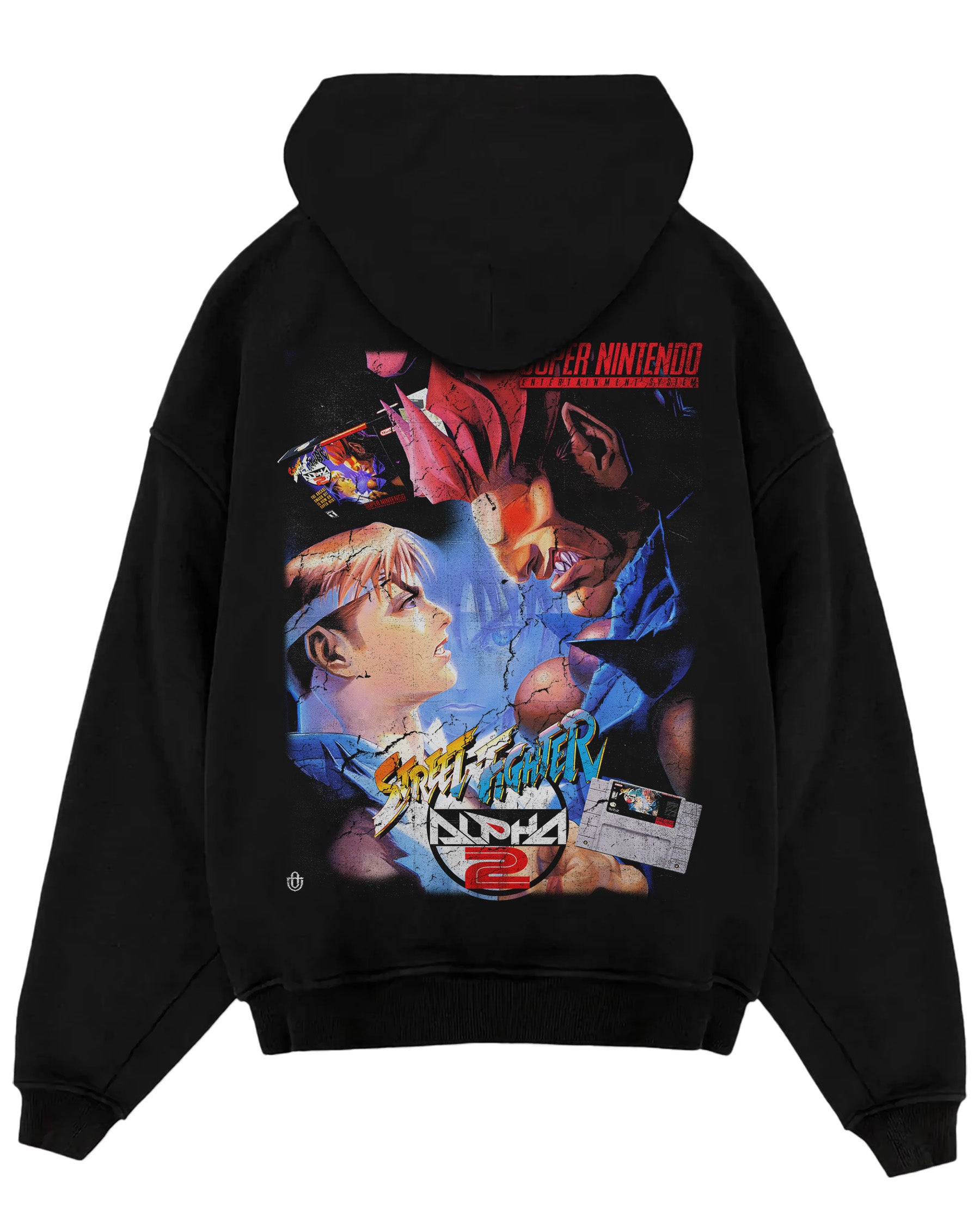 Video Games 'Street Fighter Alpha 2' Oversized Hoodie