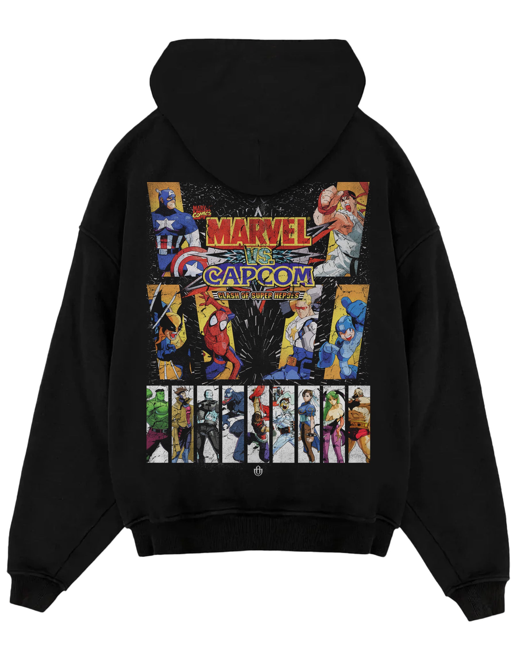 Video Games 'Marvel vs Capcom: Clash of Super Heroes v2' Oversized Hoodie