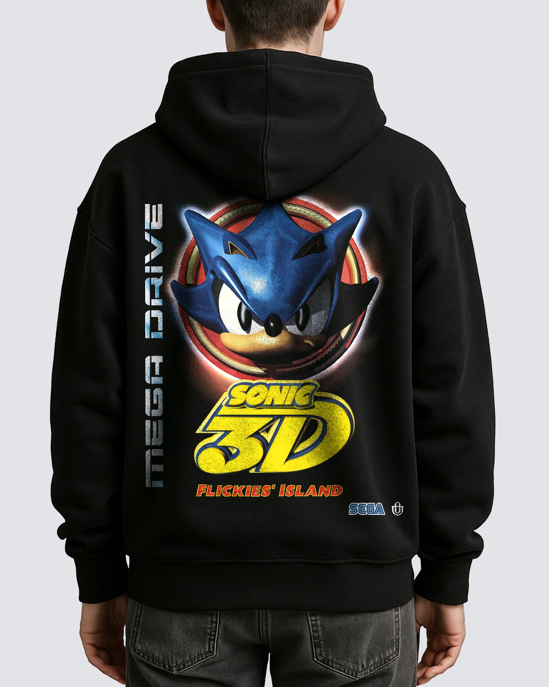 Video Games 'Sonic 3D Flickies' Island v1' Oversized Hoodie