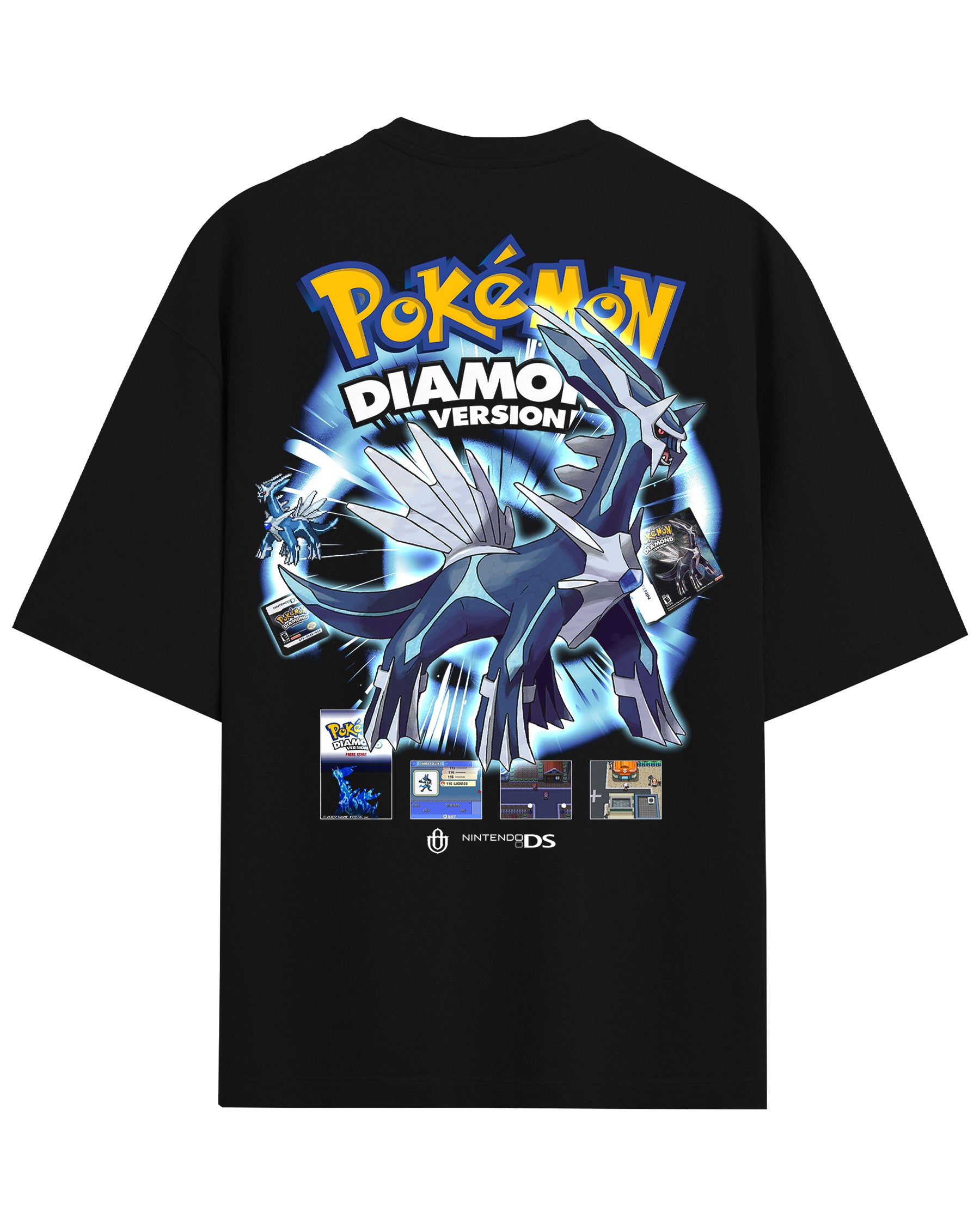 Video Games 'PKMN Diamond Version' Back T-Shirt
