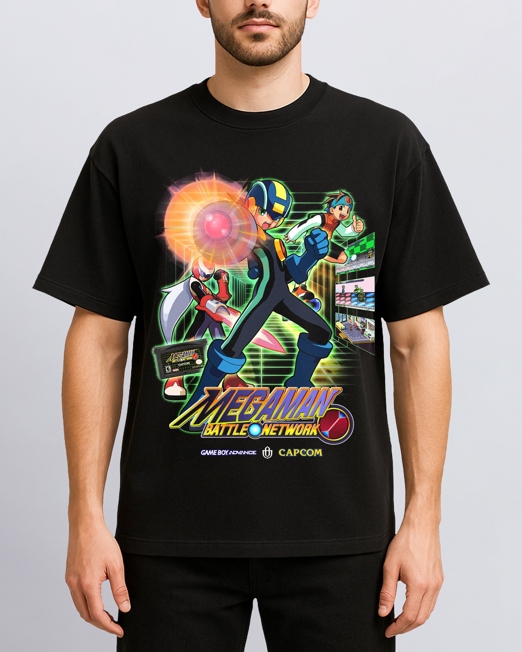 Video Games 'Mega Man Battle Network' Front T-Shirt