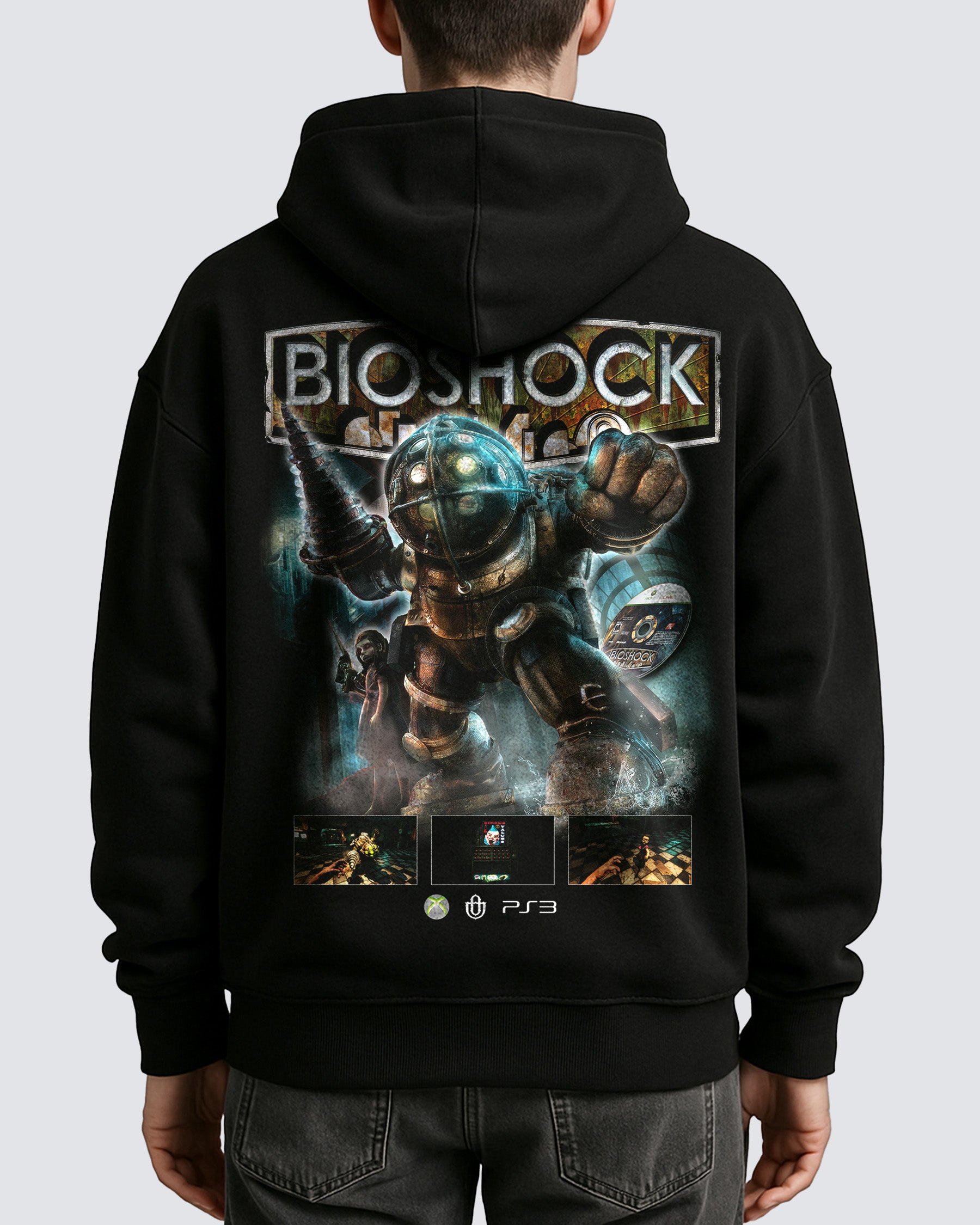 Video Games 'Bioshock' Oversized Hoodie