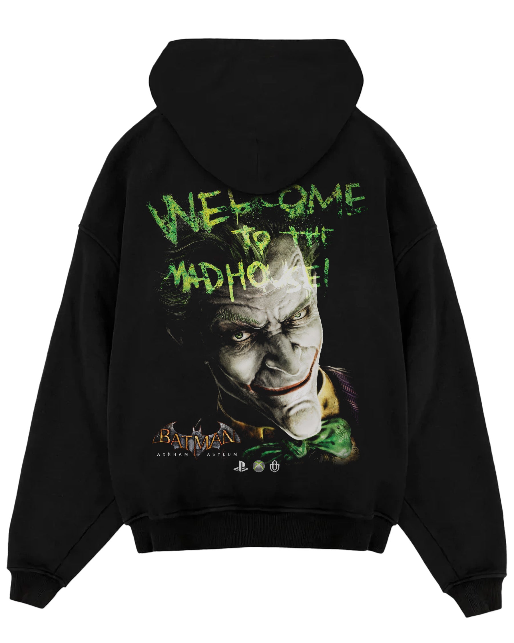 Video Games 'Batman: Arkham Asylum v2' Oversized Hoodie