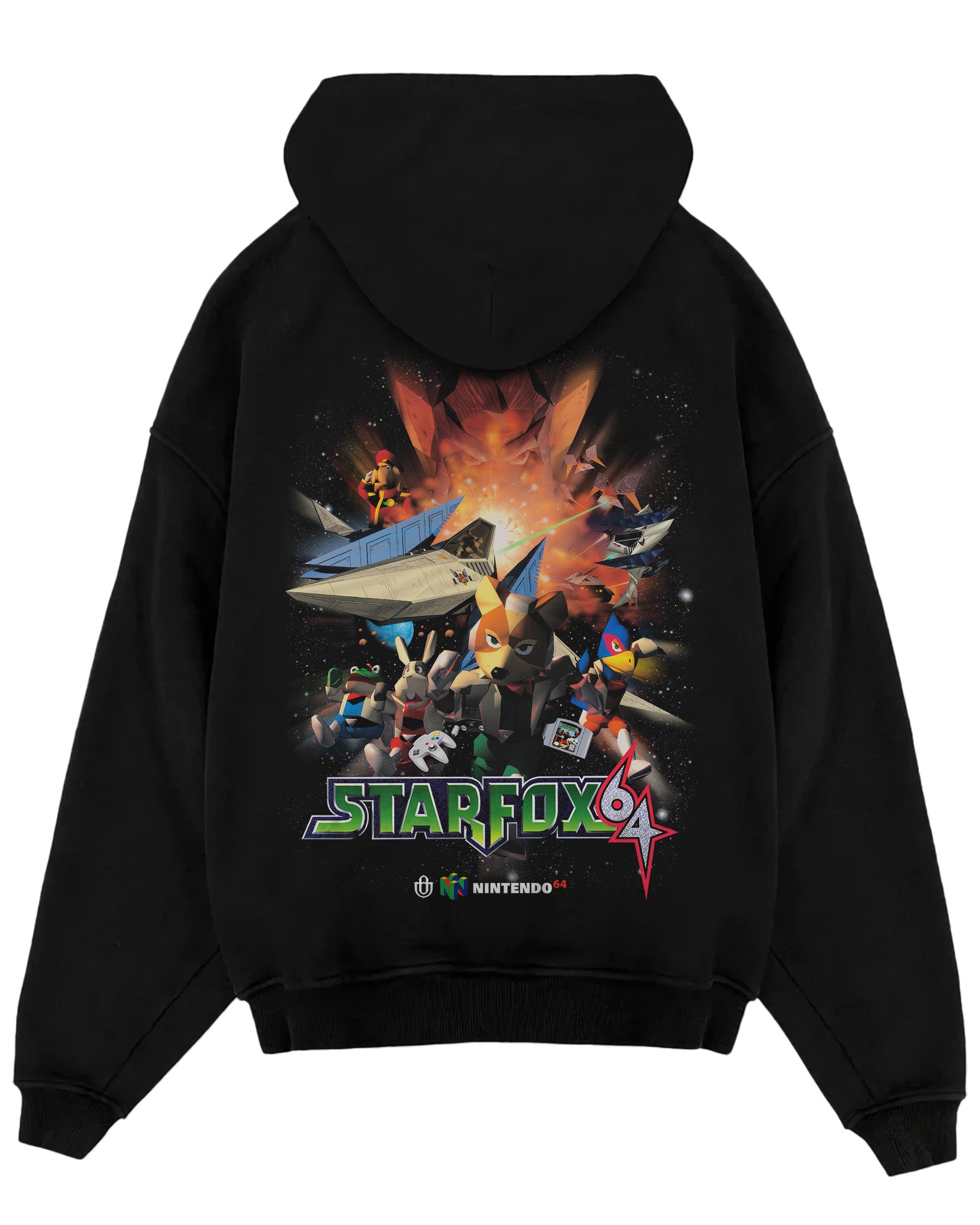 Video Games 'Star Fox 64' Oversized Hoodie