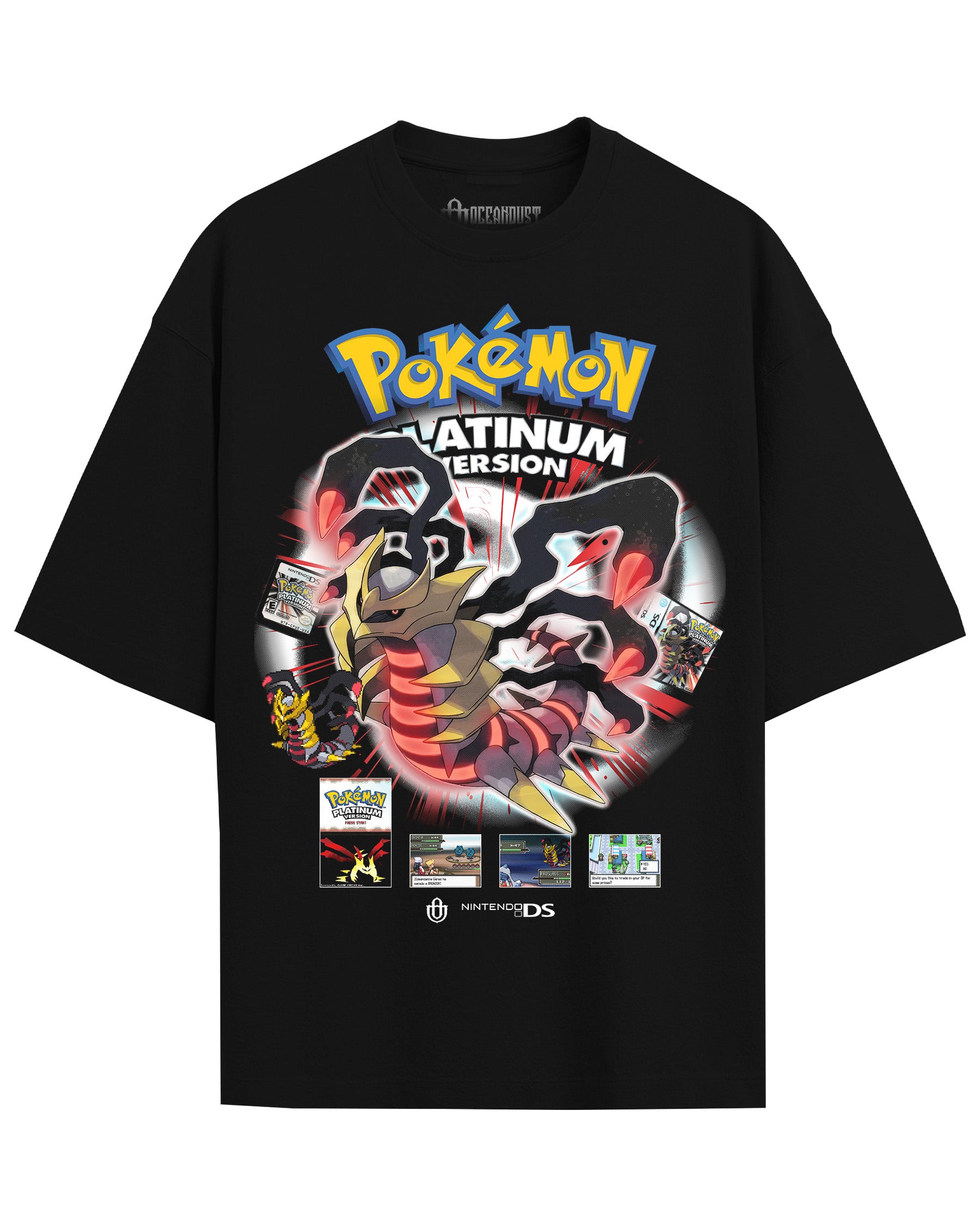 Video Games 'PKMN Platinum Version' Front T-Shirt