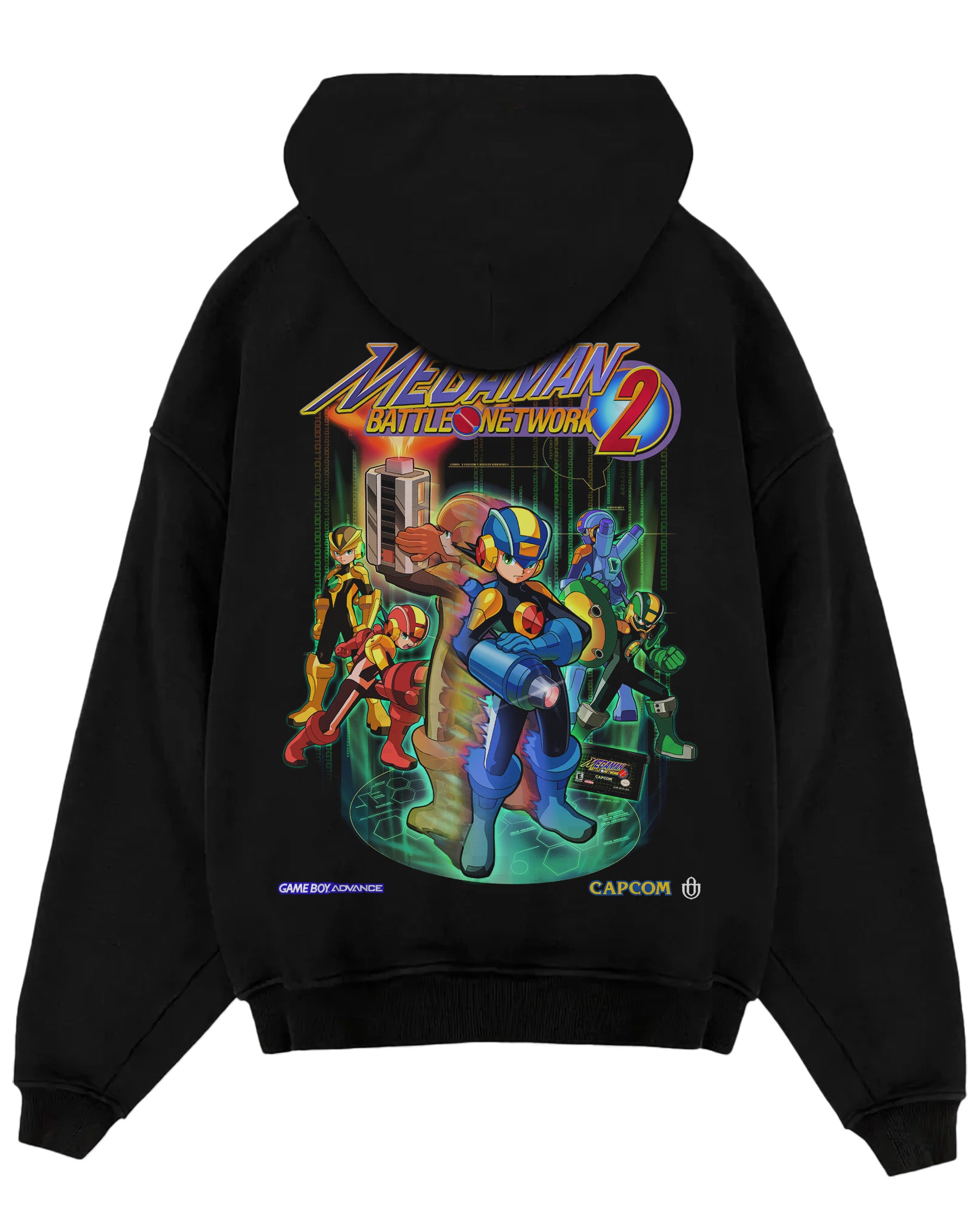 Video Games 'Mega Man Battle Network 2' Oversized Hoodie