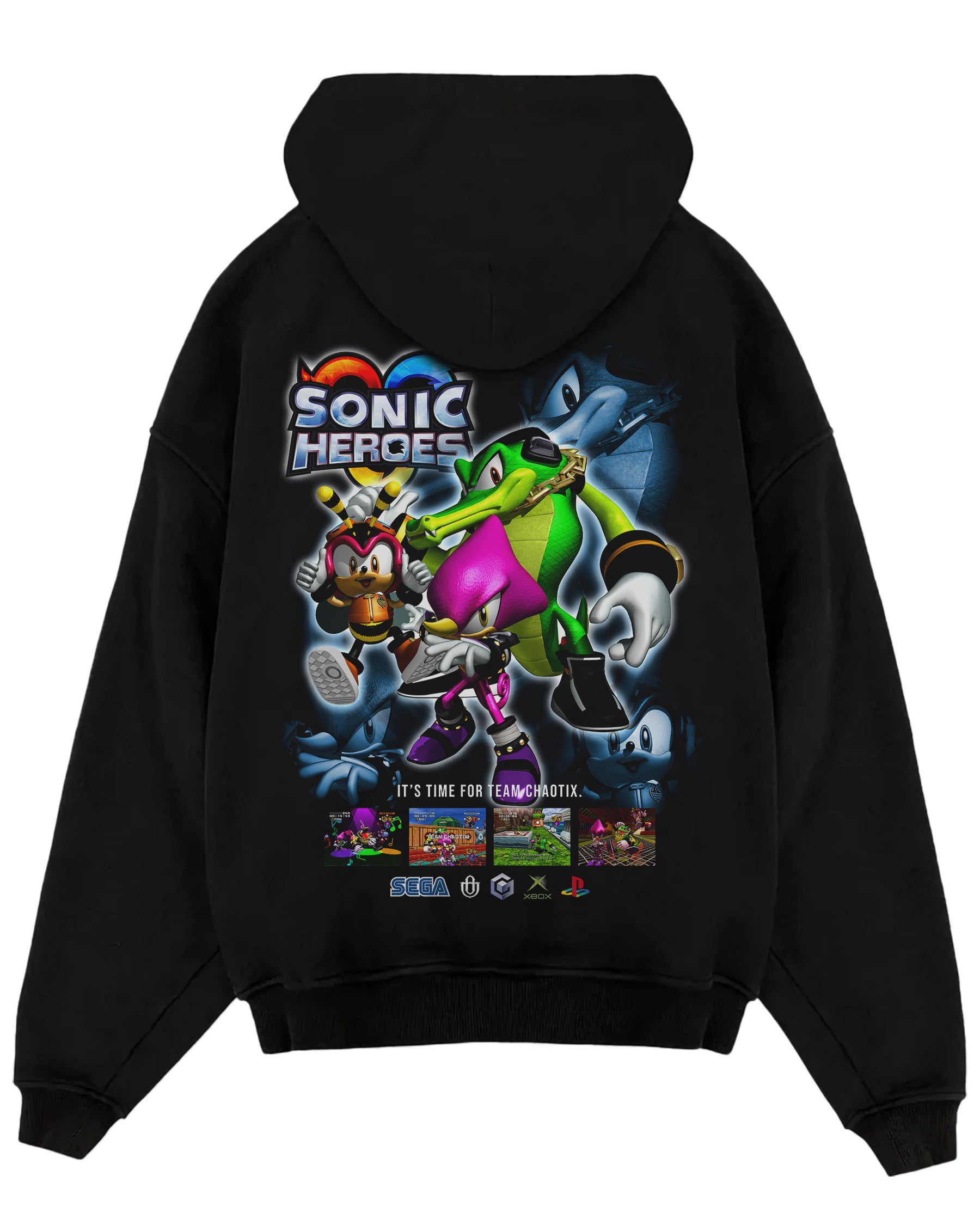Video Games 'Sonic Heroes: Team Chaotix' Oversized Hoodie