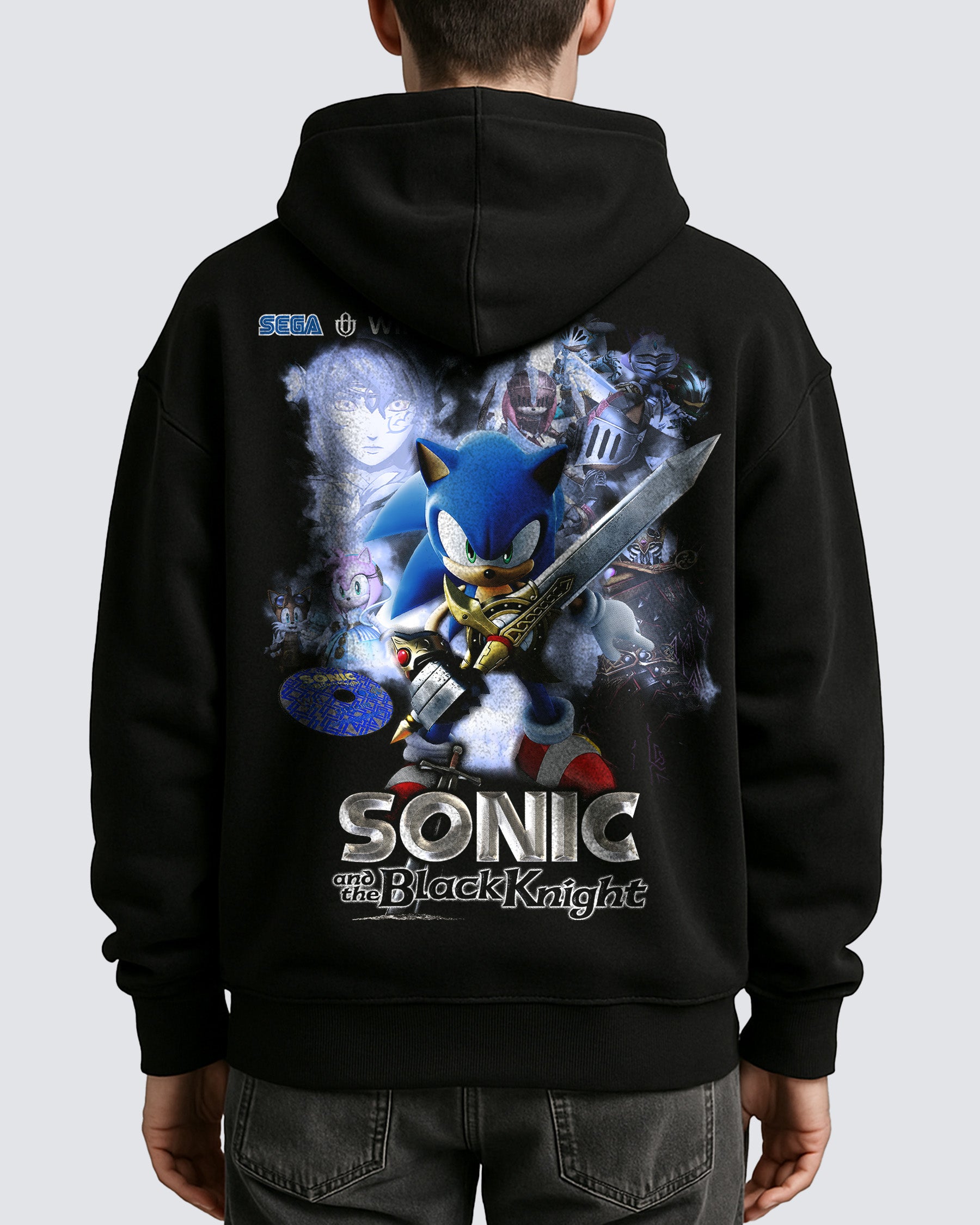 Video Games 'Sonic and the Black Knight' Oversized Hoodie