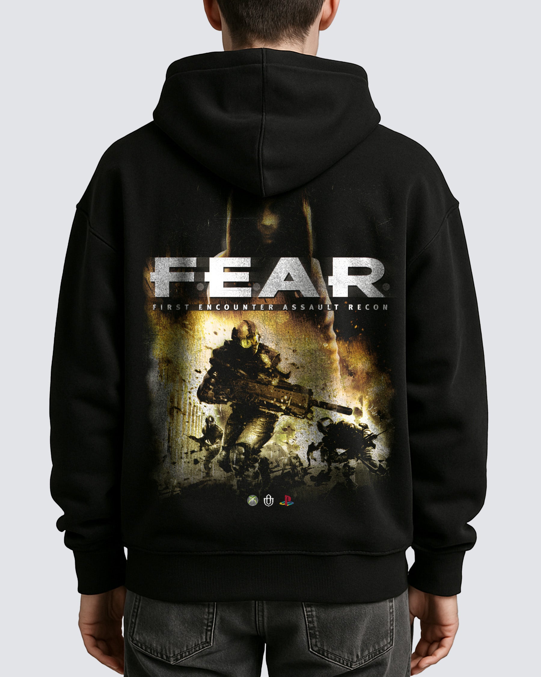 Video Games 'F.E.A.R.' Oversized Hoodie