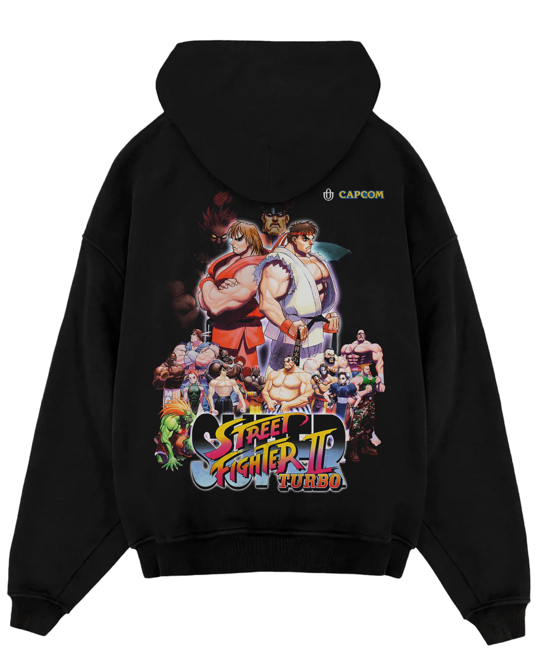 Video Games 'Super Street Fighter II Turbo' Oversized Hoodie
