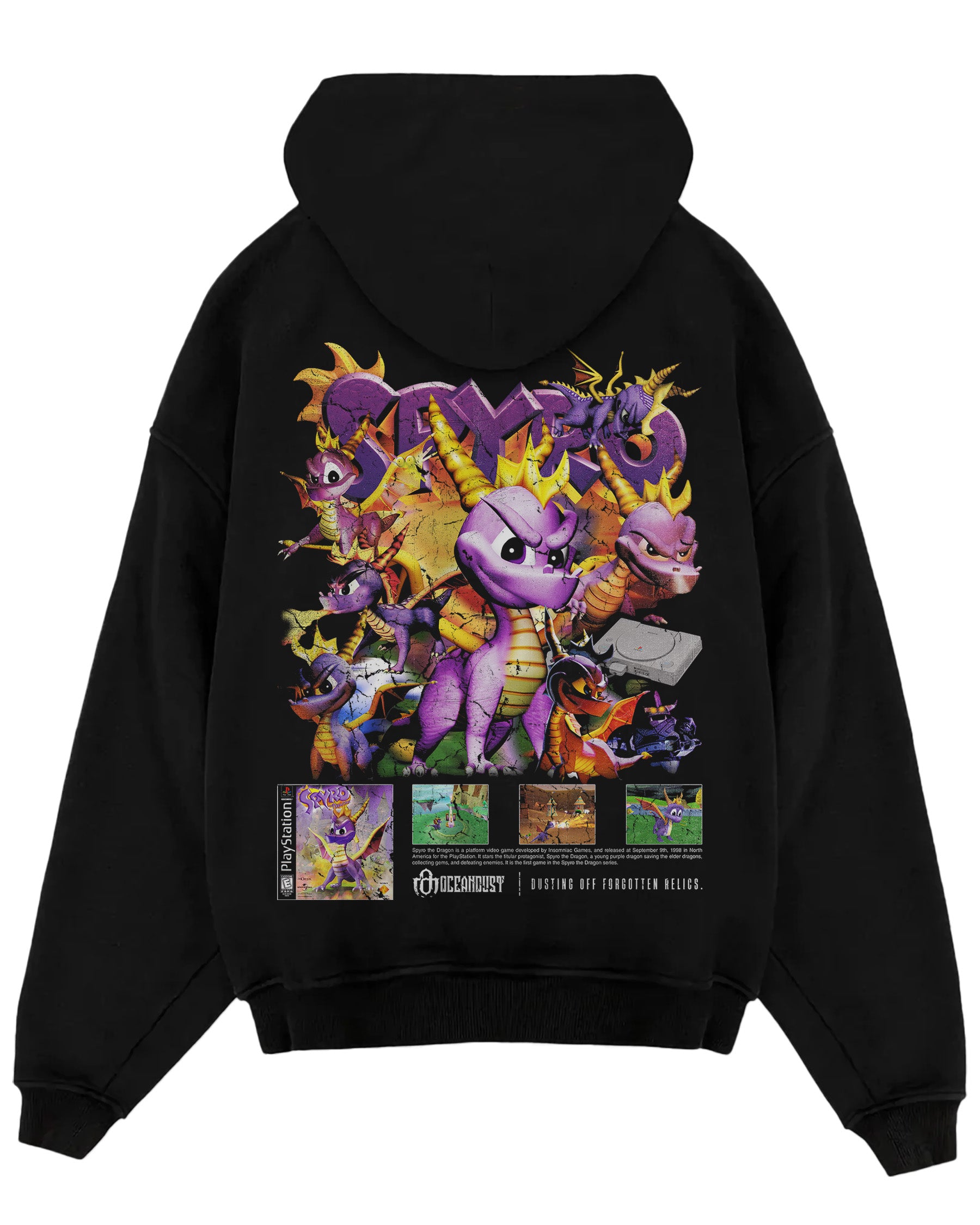 Video Games 'Spyro' Oversized Hoodie