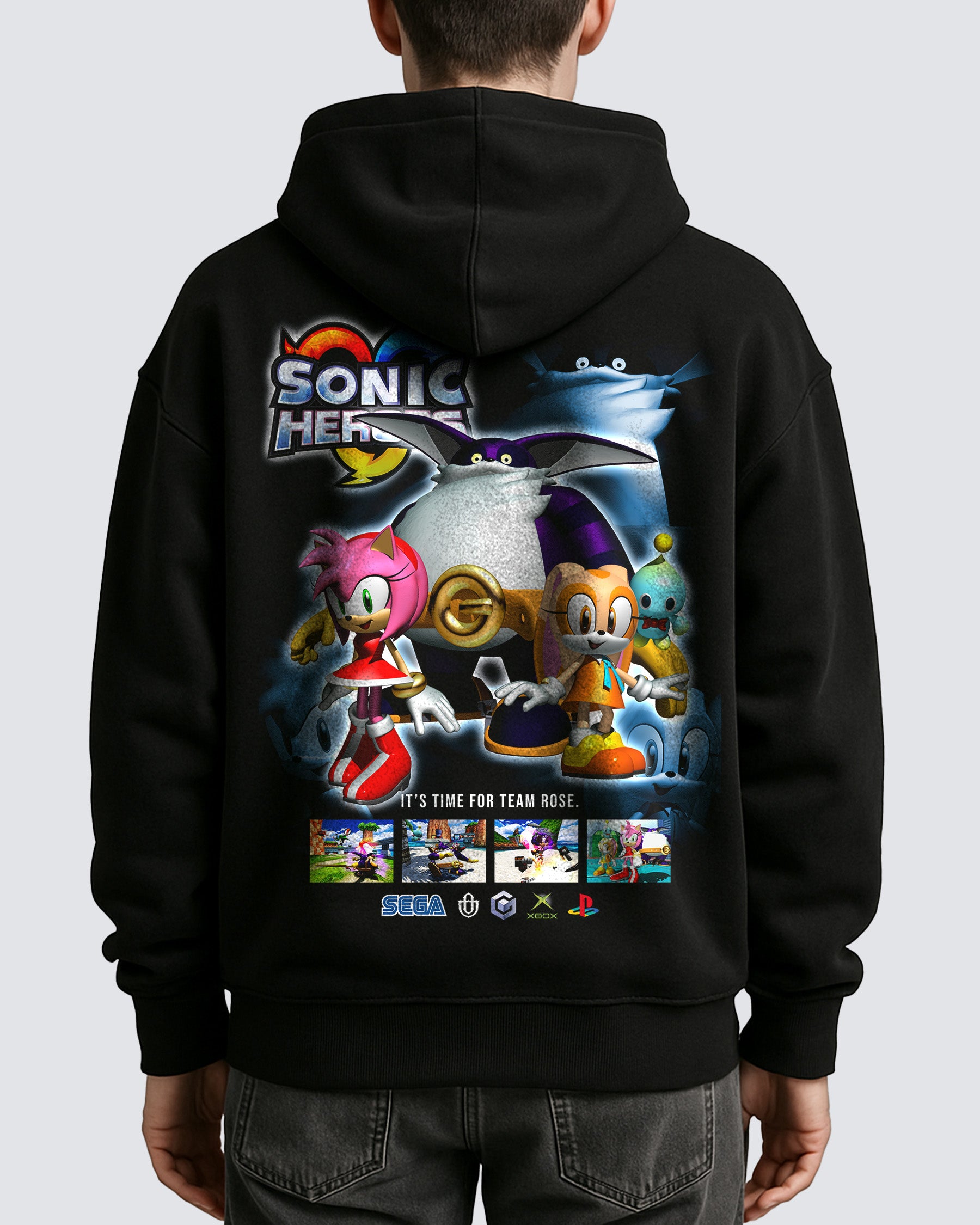 Video Games 'Sonic Heroes: Team Rose' Oversized Hoodie