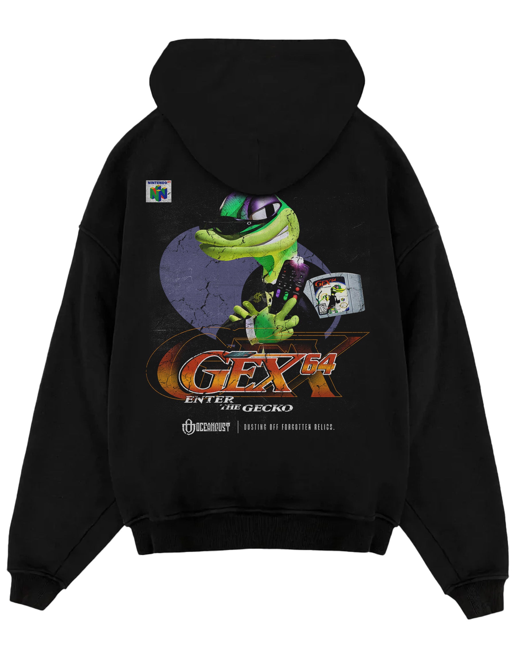 Video Games 'Gex 64' Oversized Hoodie