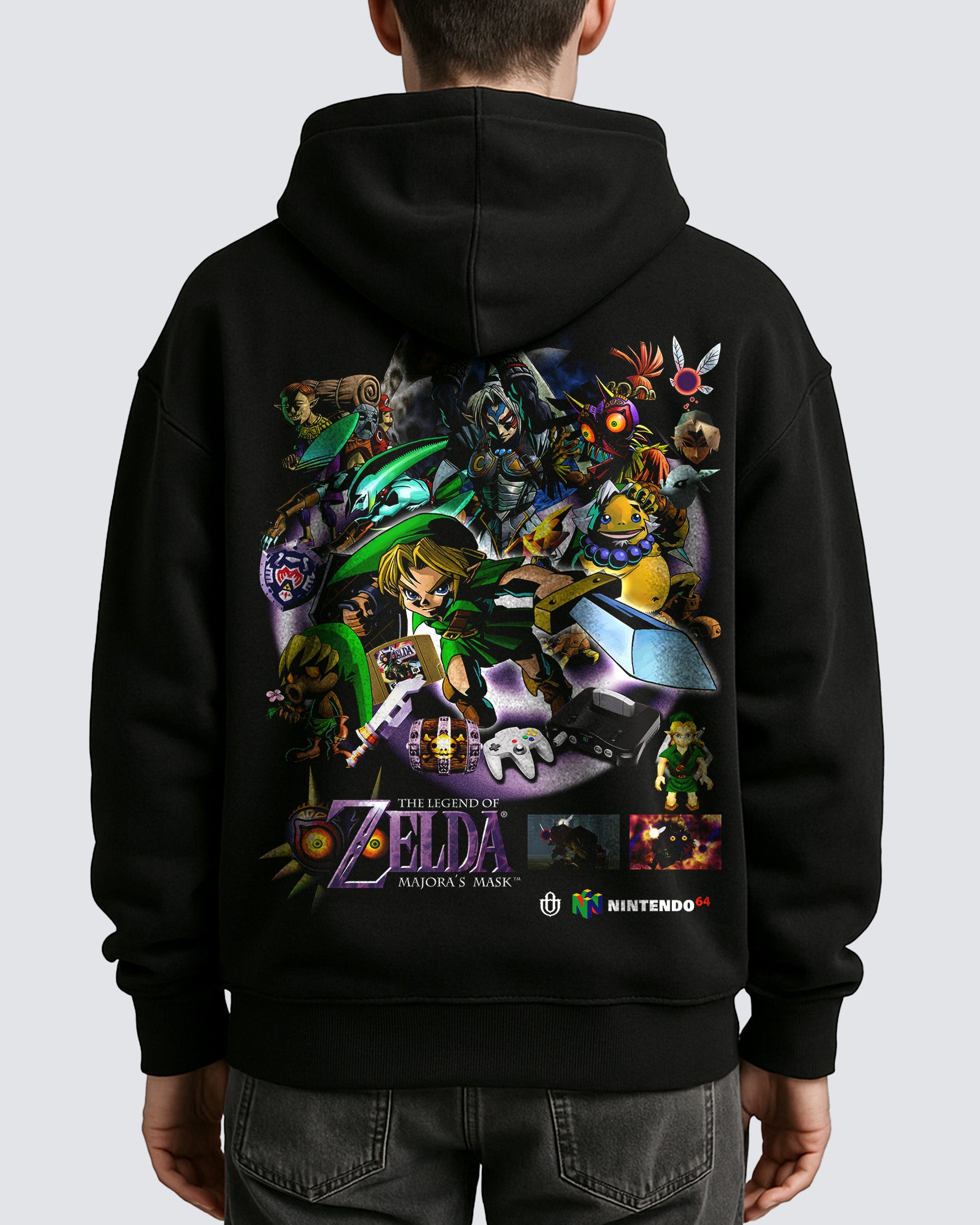 Video Games 'The Legend of Zelda:  Majora's Mask v1' Oversized Hoodie