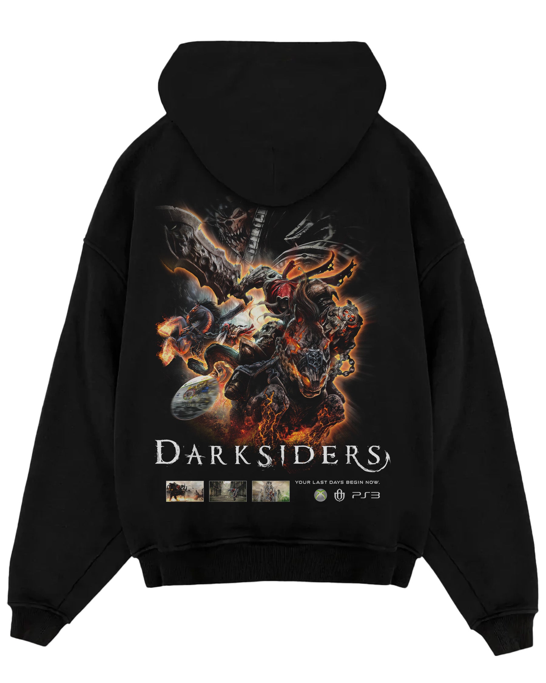Video Games 'Darksiders' Oversized Hoodie