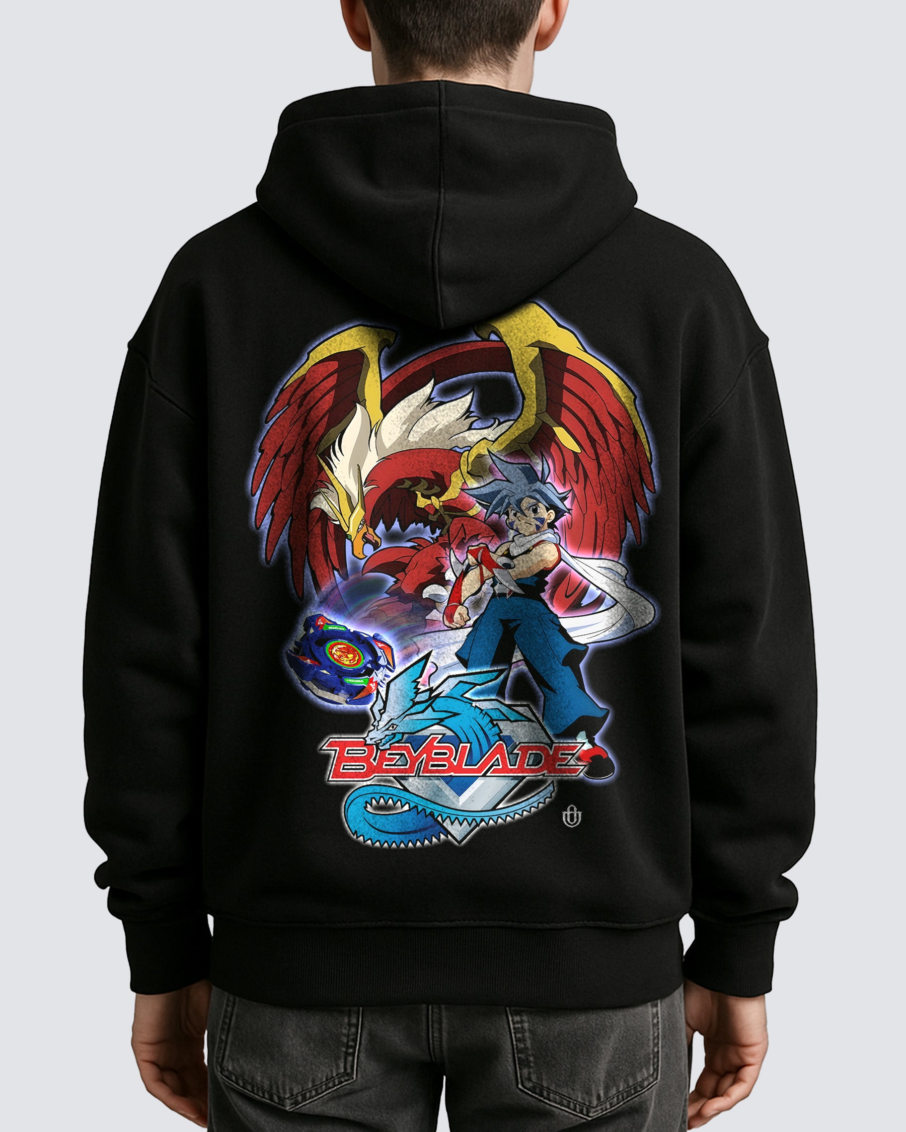 TV Shows 'Beyblade: Kai & Dranzer' Oversized Hoodie