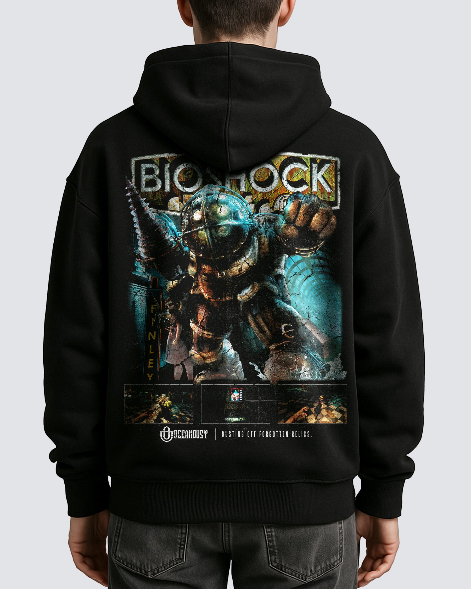 Video Games 'Bioshock' Oversized Hoodie