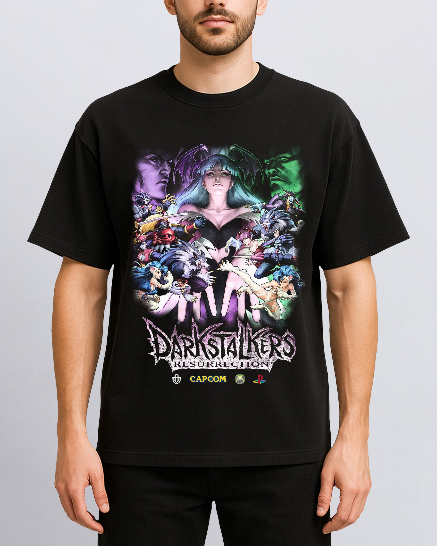 Video Games 'Darkstalkers Resurrection v2' T-Shirt