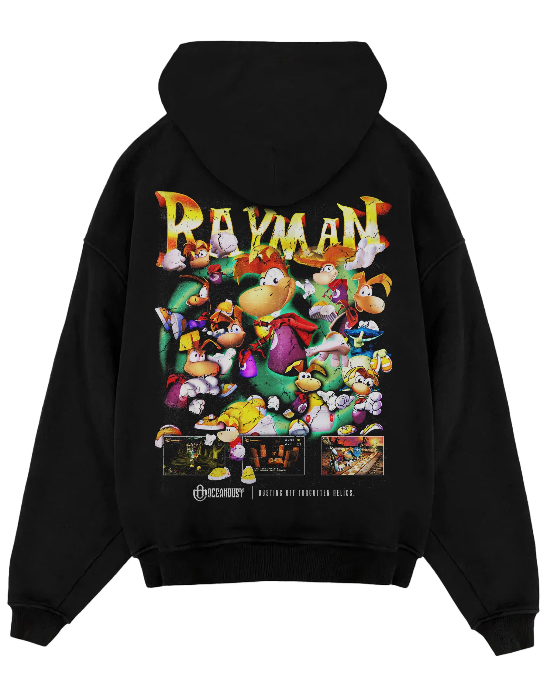 Video Games 'Rayman' Oversized Hoodie