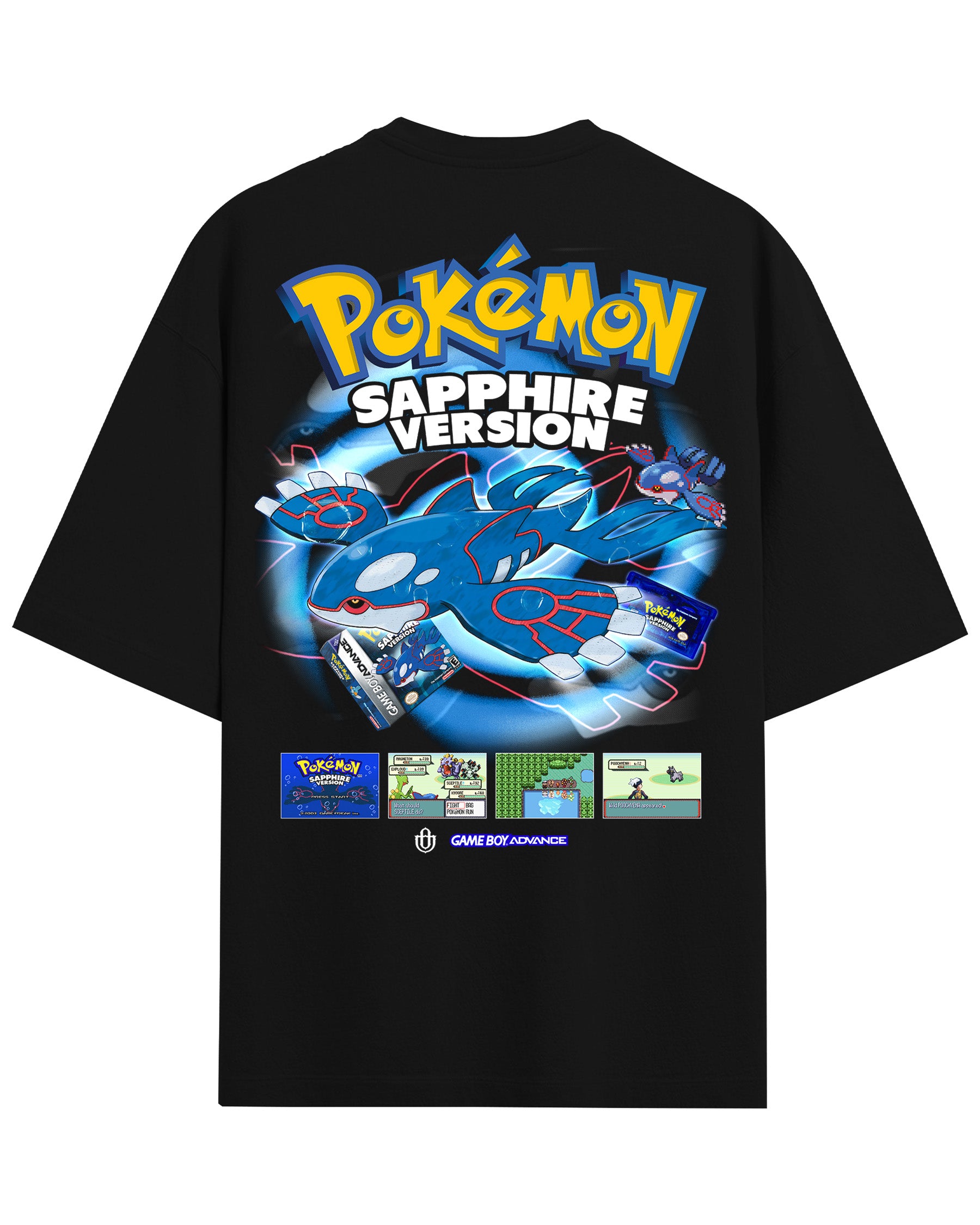 Video Games 'PKMN Sapphire' Back T-Shirt