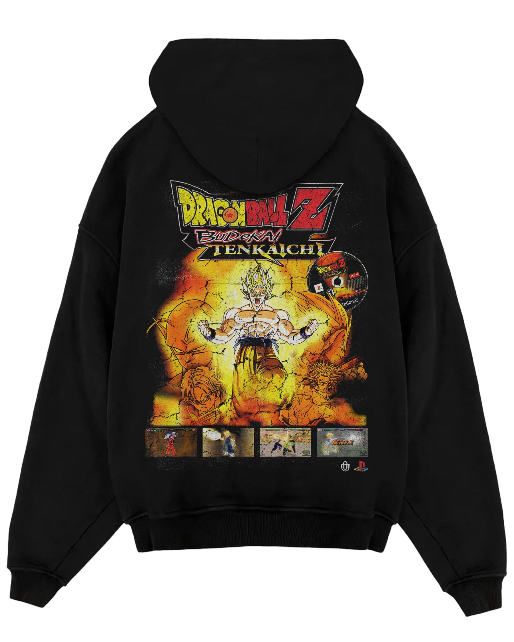 Video Games 'Dragon Ball: Budokai Tenkaichi' Oversized Hoodie