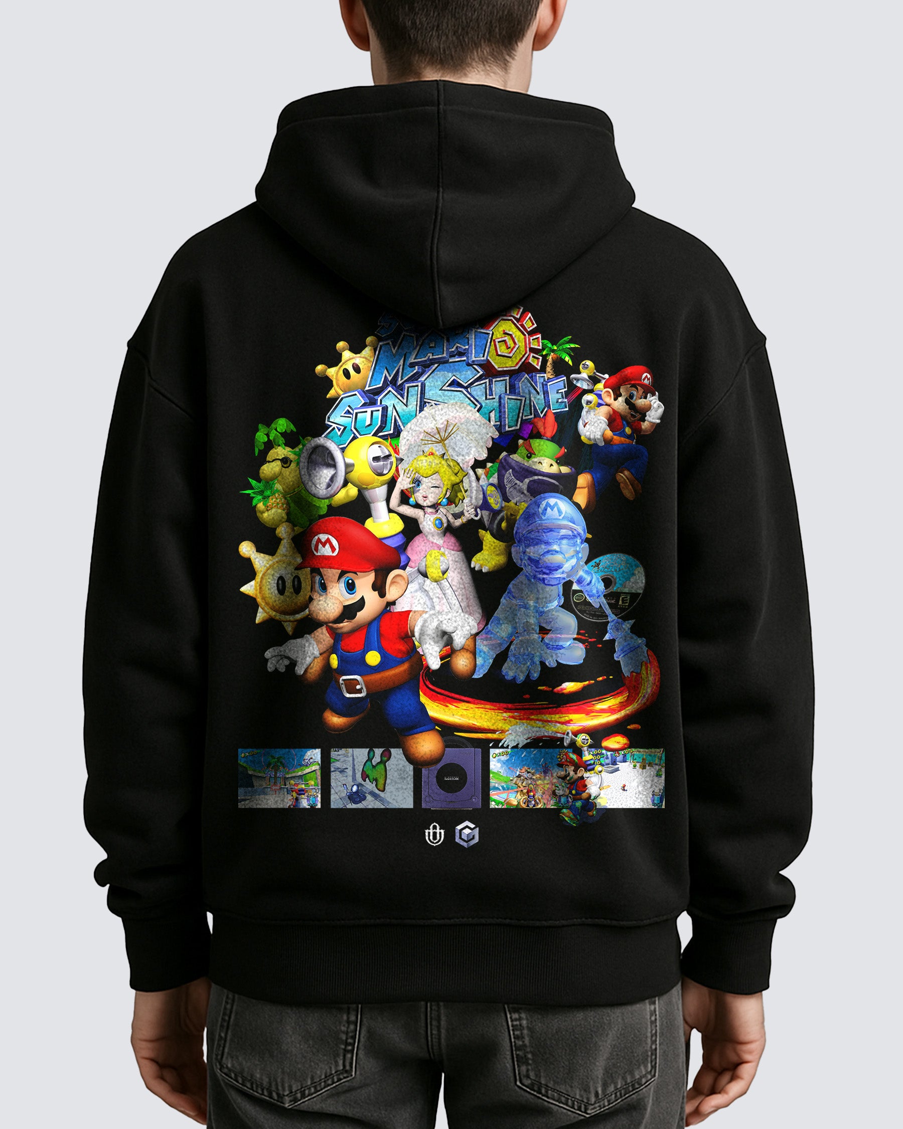 Video Games 'Super Mario Sunshine' Oversized Hoodie