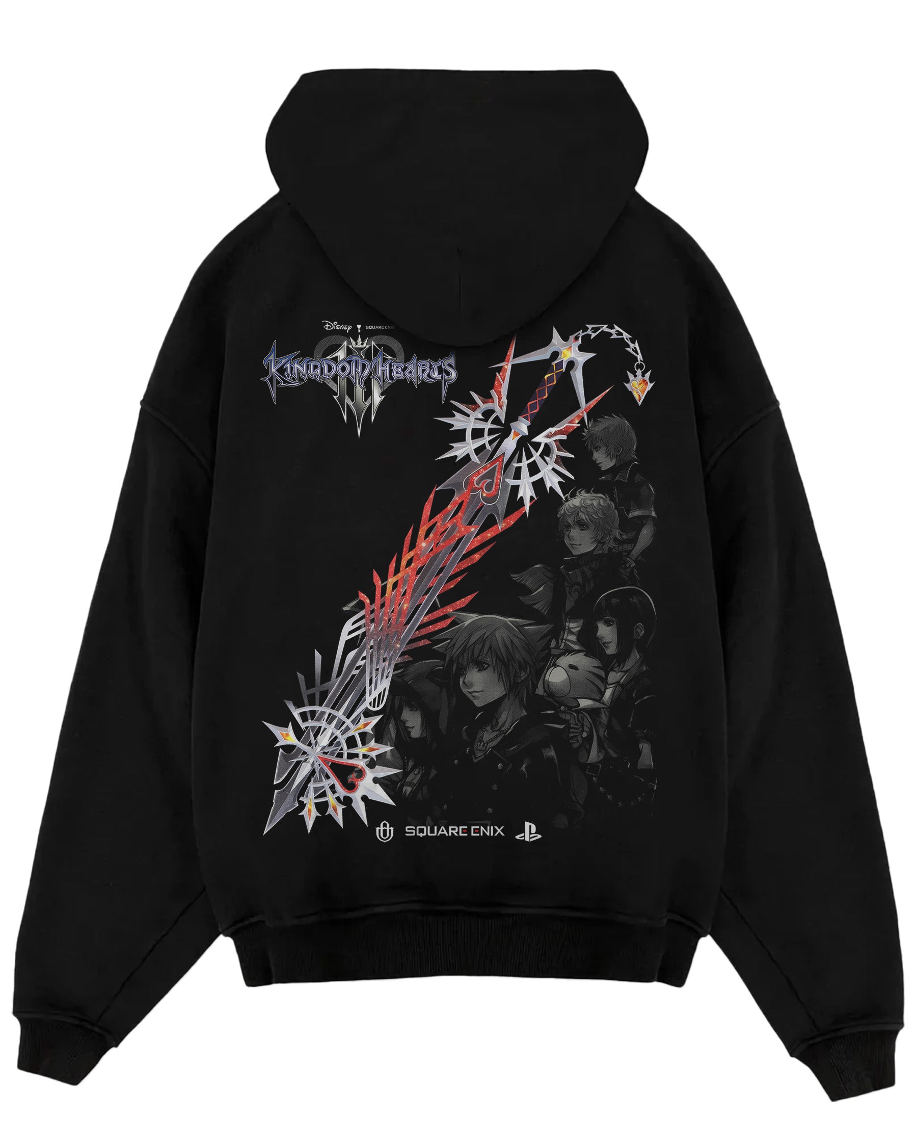 Video Games 'Kingdom Hearts 3 - Ultima Keyblade' Oversized Hoodie