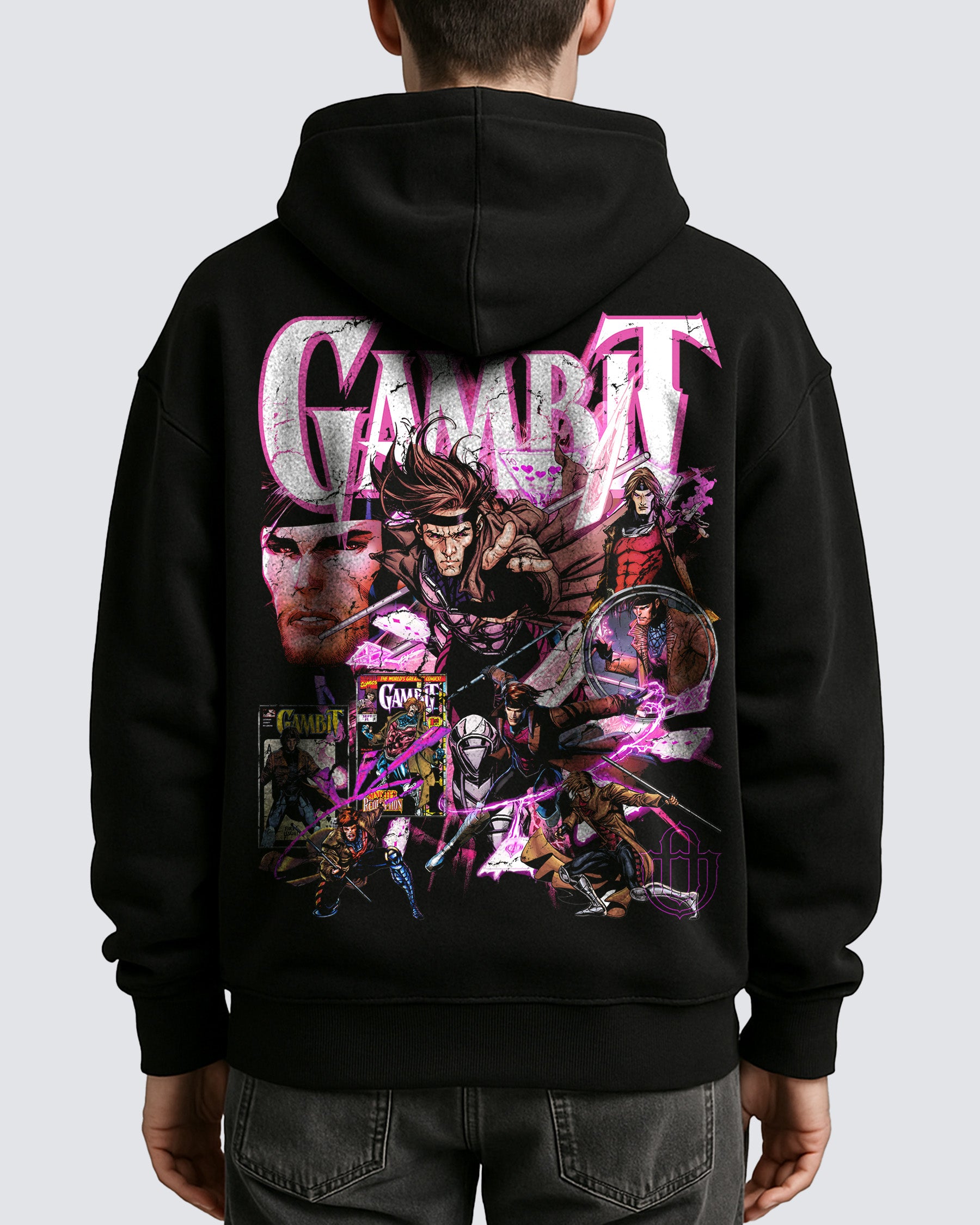Comics 'Gambit' Oversized Hoodie