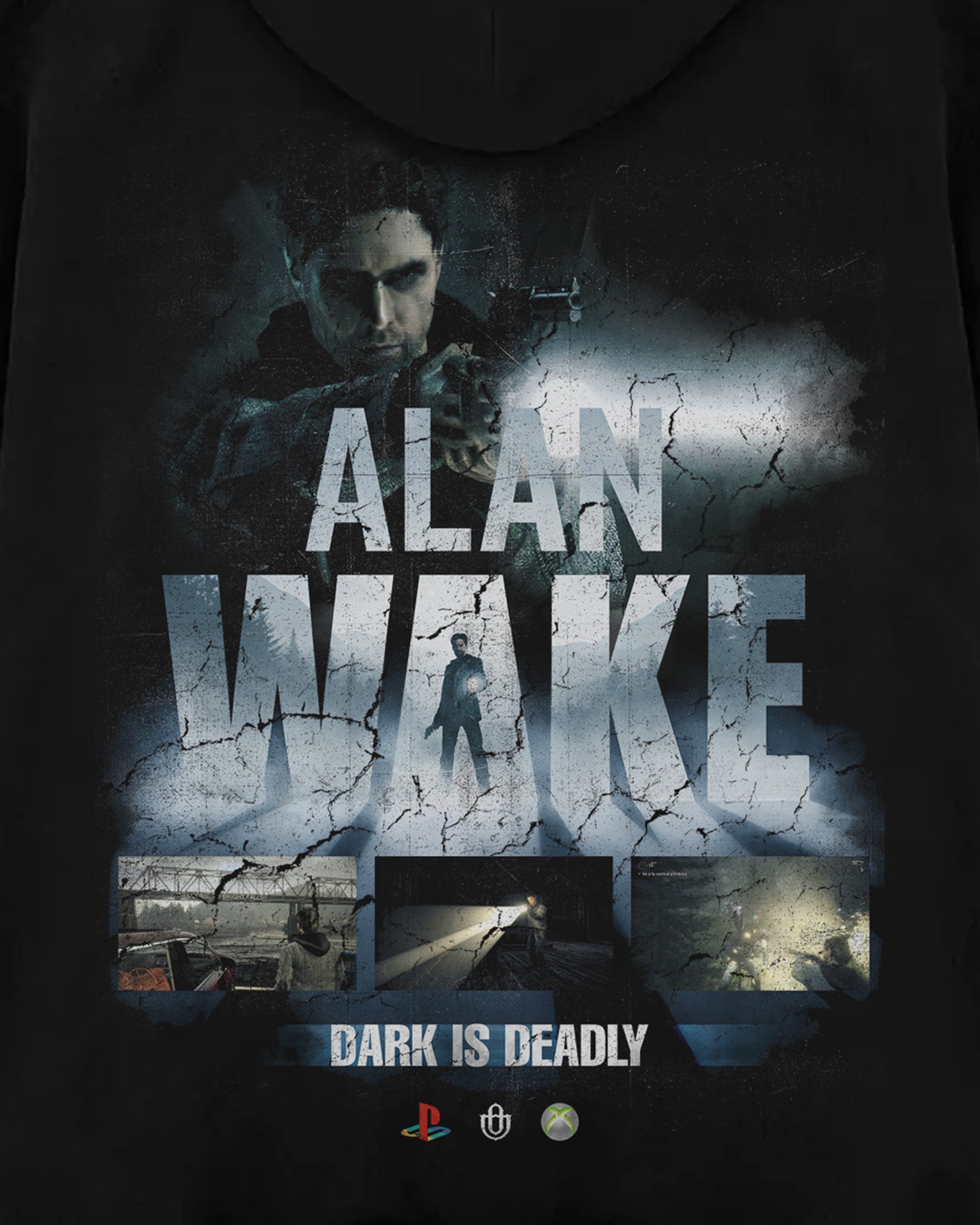 Video Games 'Alan Wake' Oversized Hoodie
