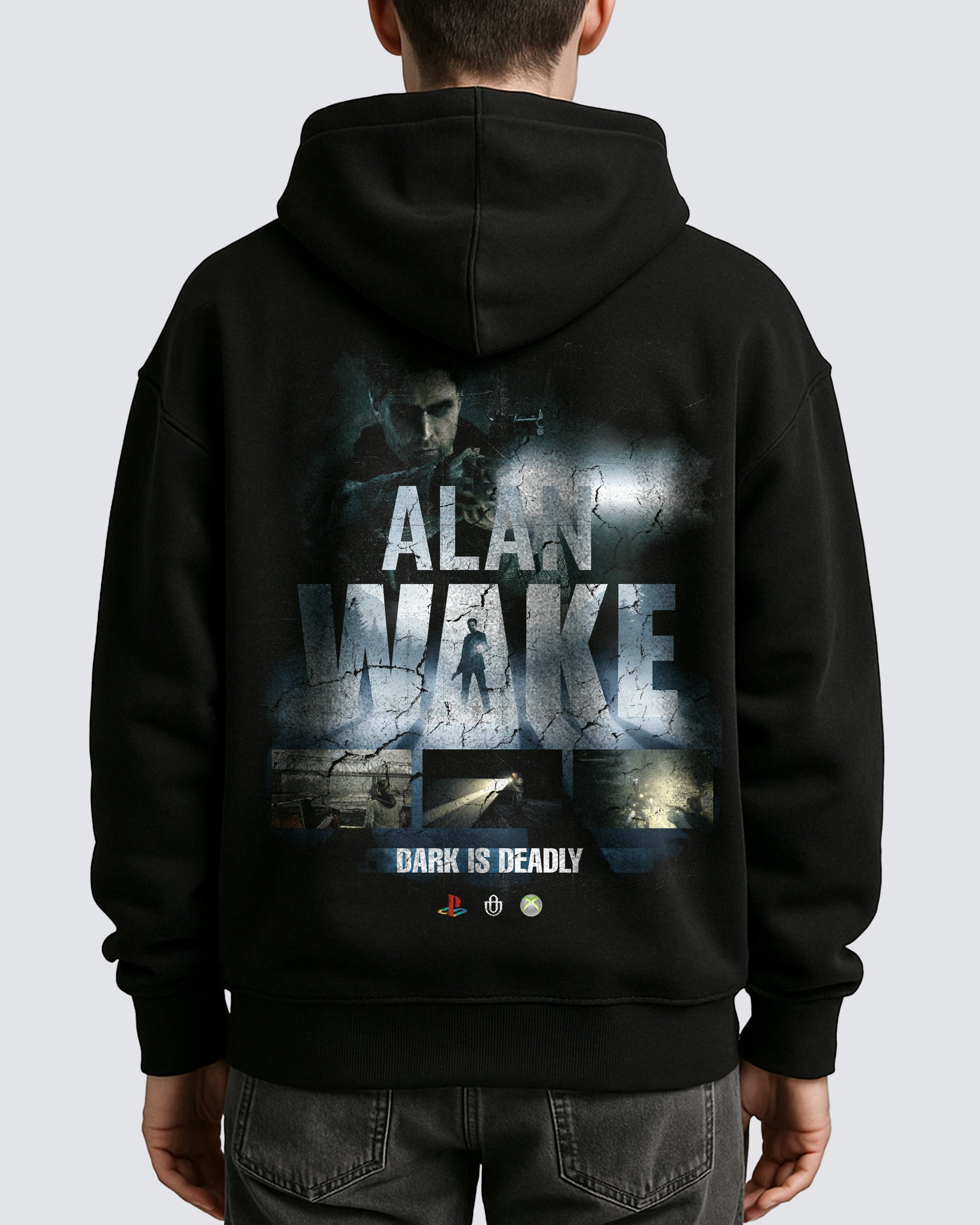 Video Games 'Alan Wake' Oversized Hoodie