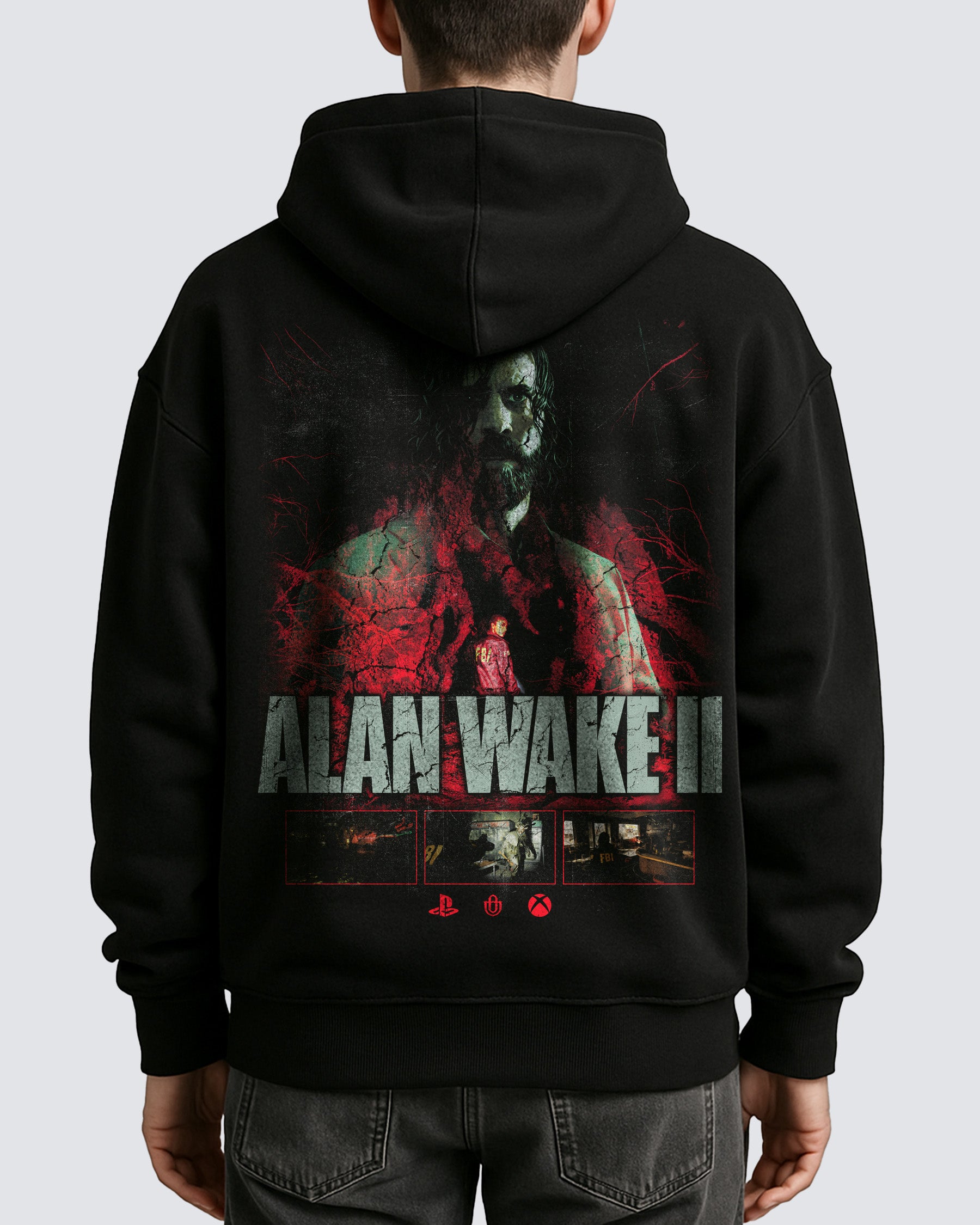 Video Games 'Alan Wake II' Oversized Hoodie