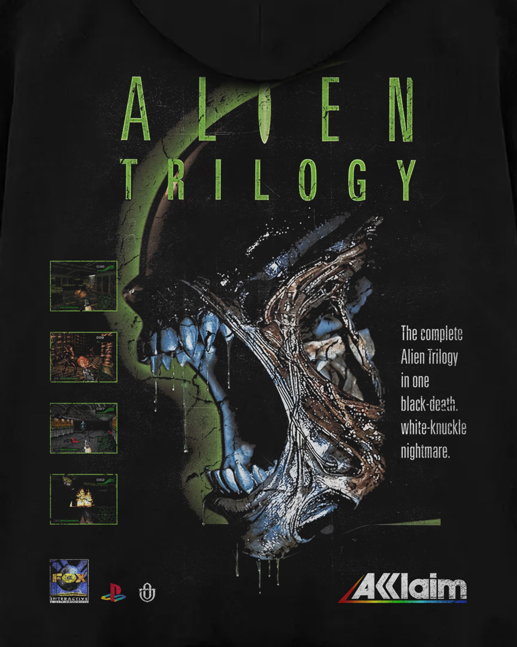 Video Games 'Alien Trilogy' Oversized Hoodie