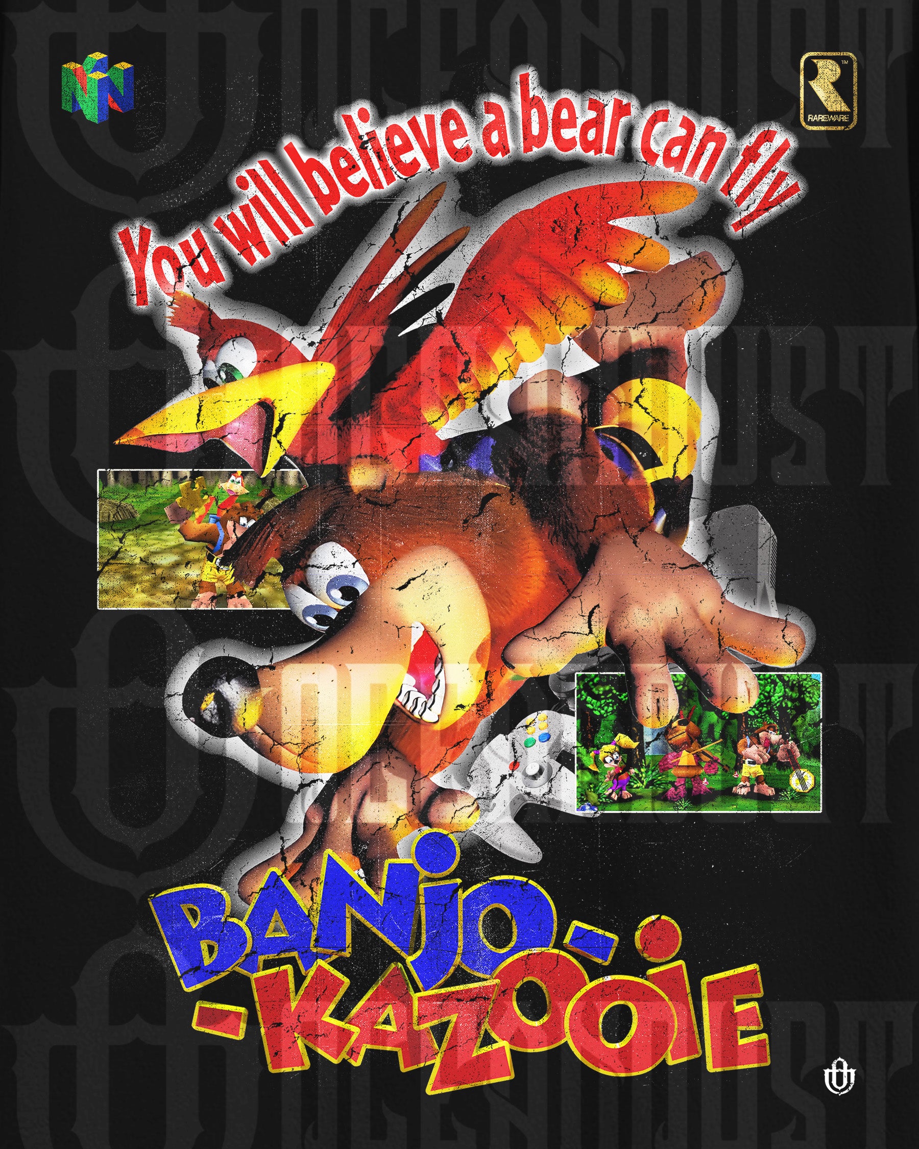 Video Games 'Banjo Kazooie v2' T-Shirt