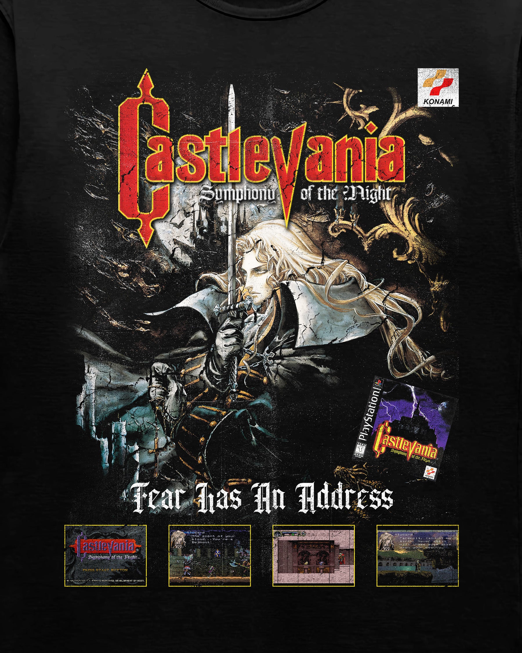 Video Games 'Castlevania SOTN' Staple T-Shirt