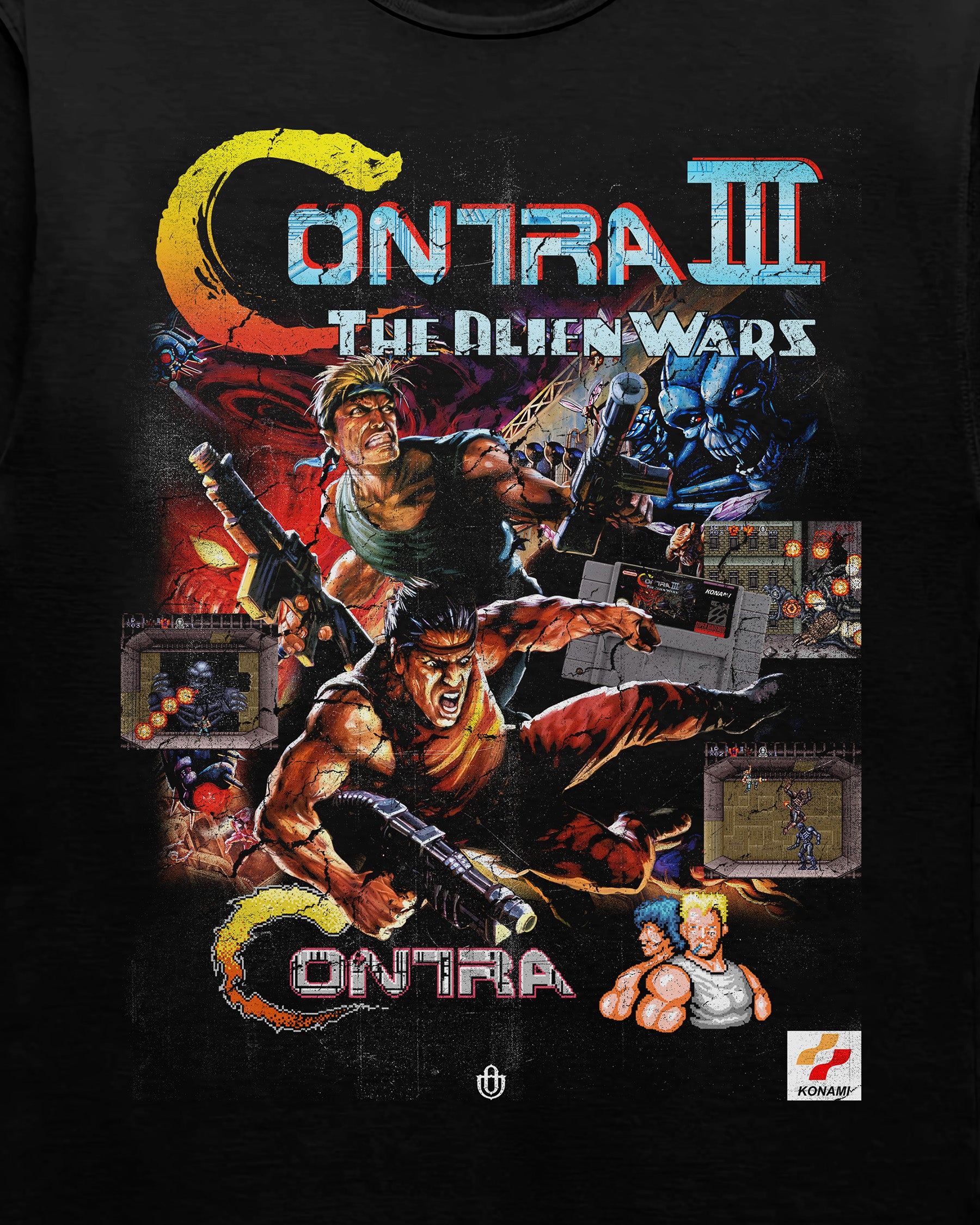 Video Games 'Contra 3' Staple T-Shirt