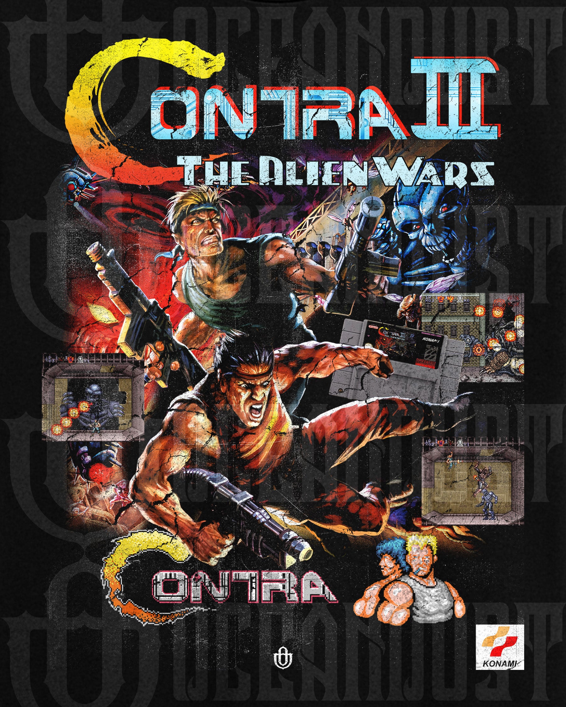 Video Game 'Contra 3' T-Shirt