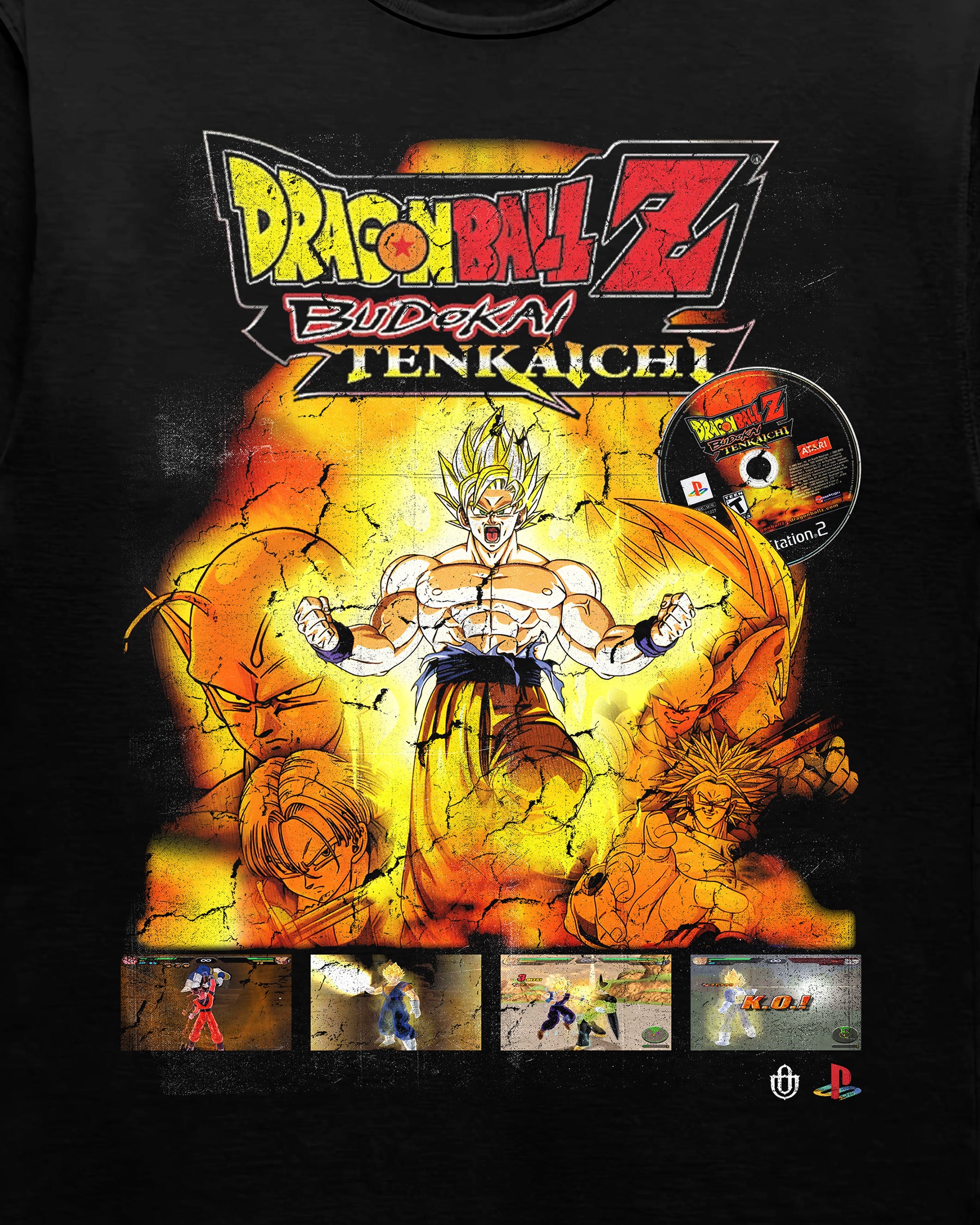 Video Games 'DBZ: Budokai Tenkaichi' Staple T-Shirt