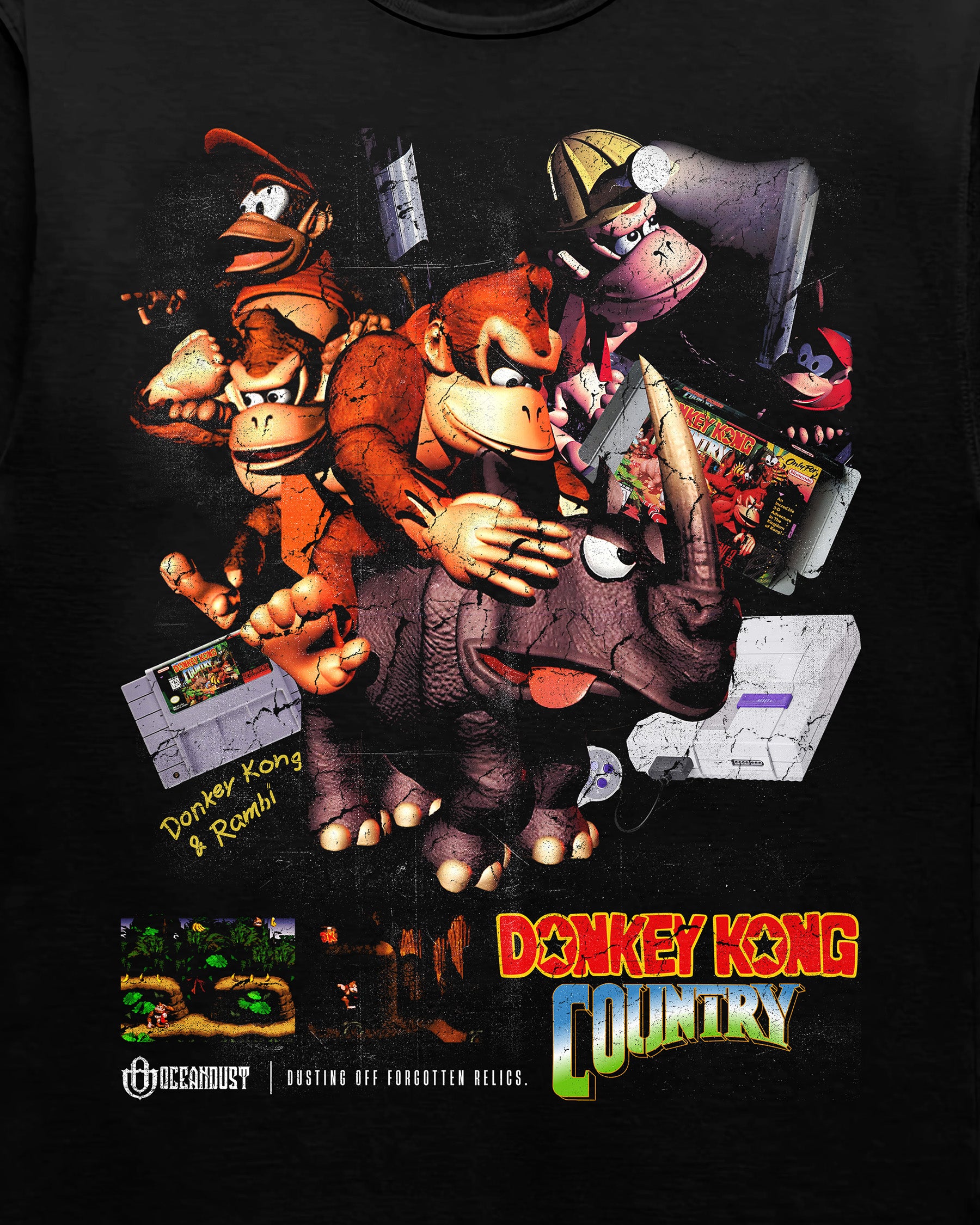 Video Games 'Donkey Kong Country' Staple T-Shirt