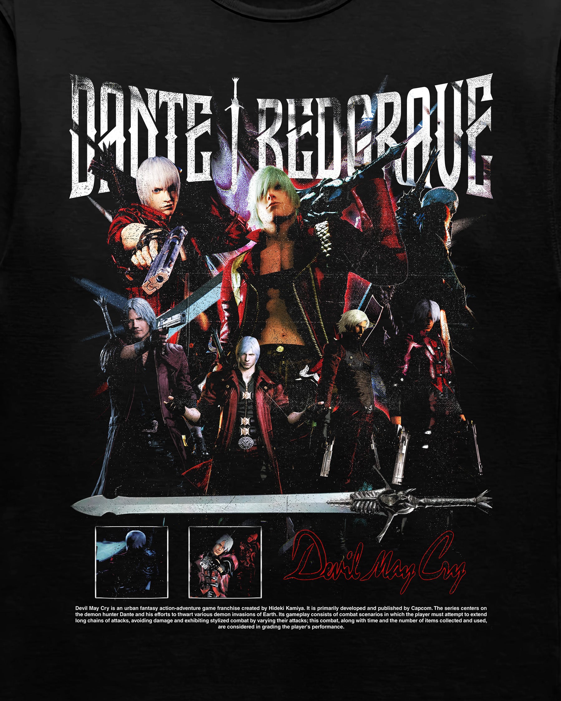 Video Games 'Devil May Cry: Dante' Staple T-Shirt