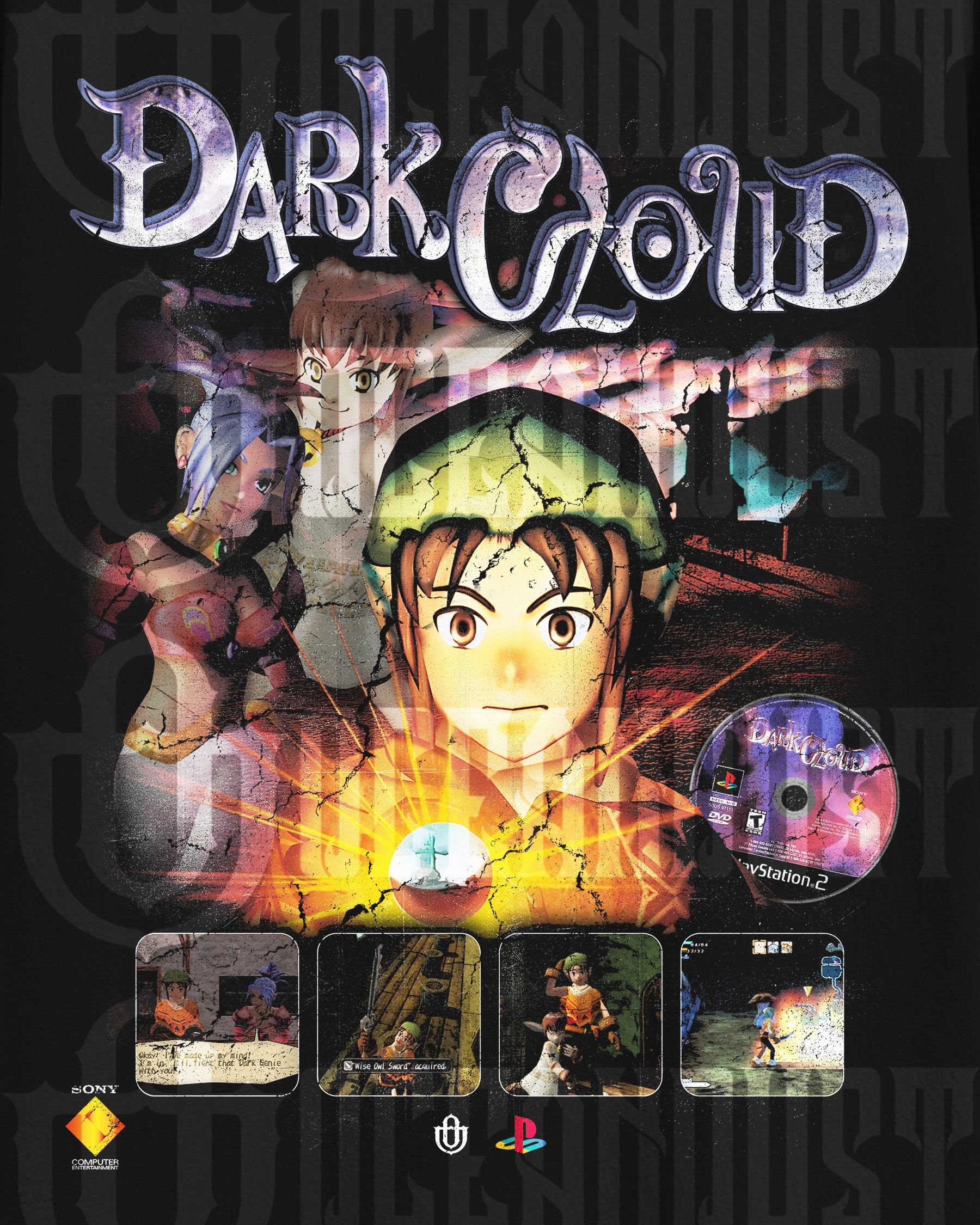 Video Games 'Dark Cloud' T-Shirt